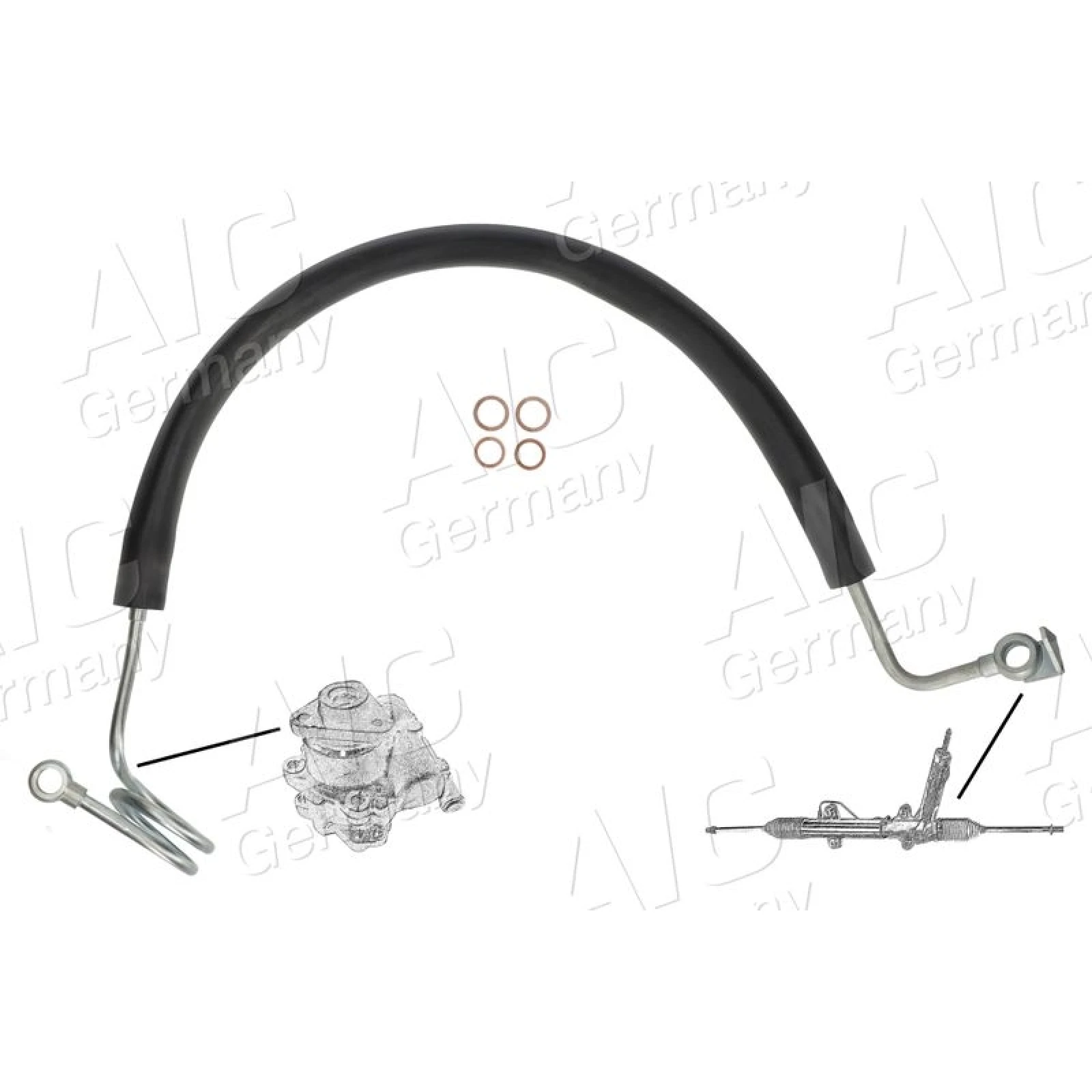 Hydraulikschlauch,Lenkung 54997