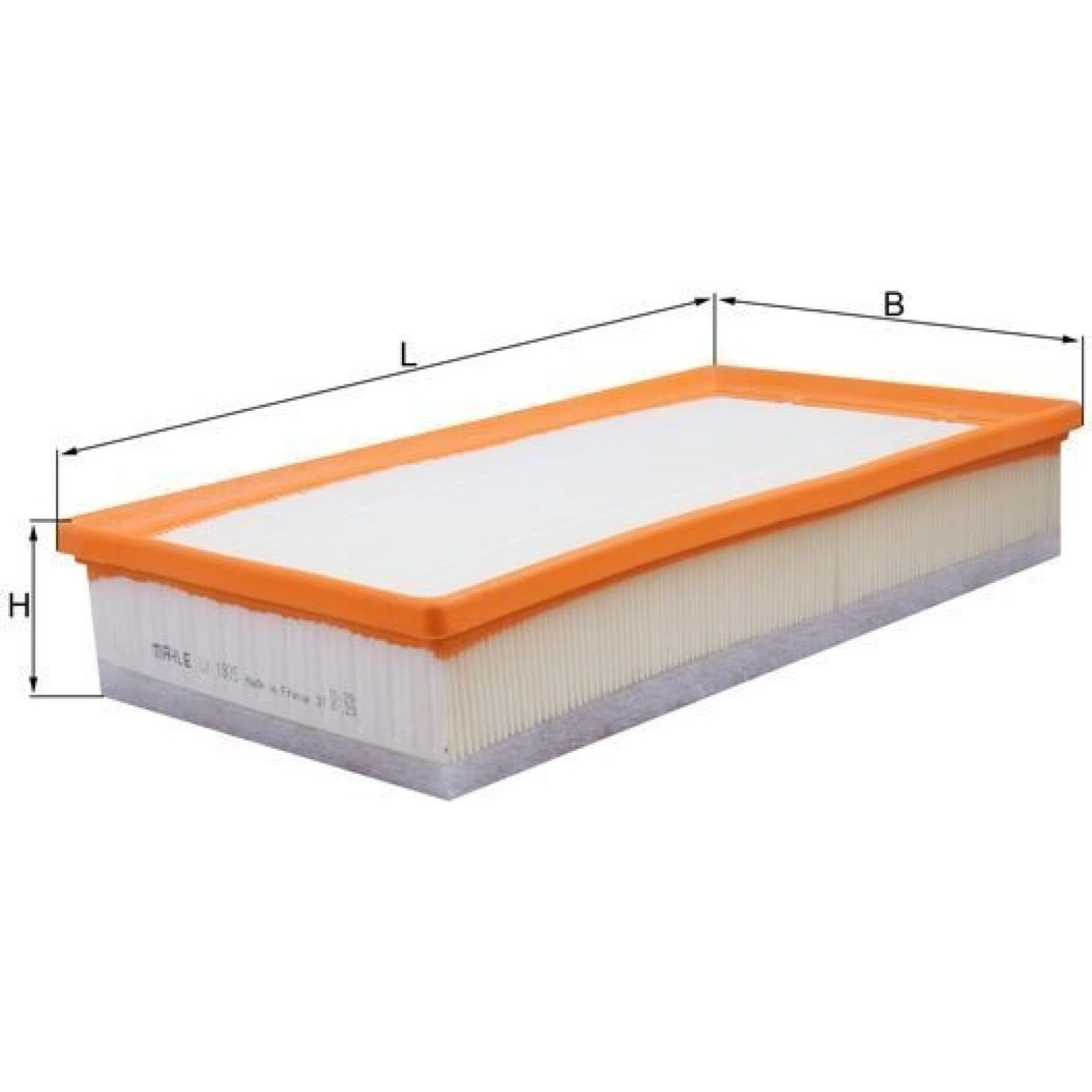 MAHLE Luftfilter LX 1835