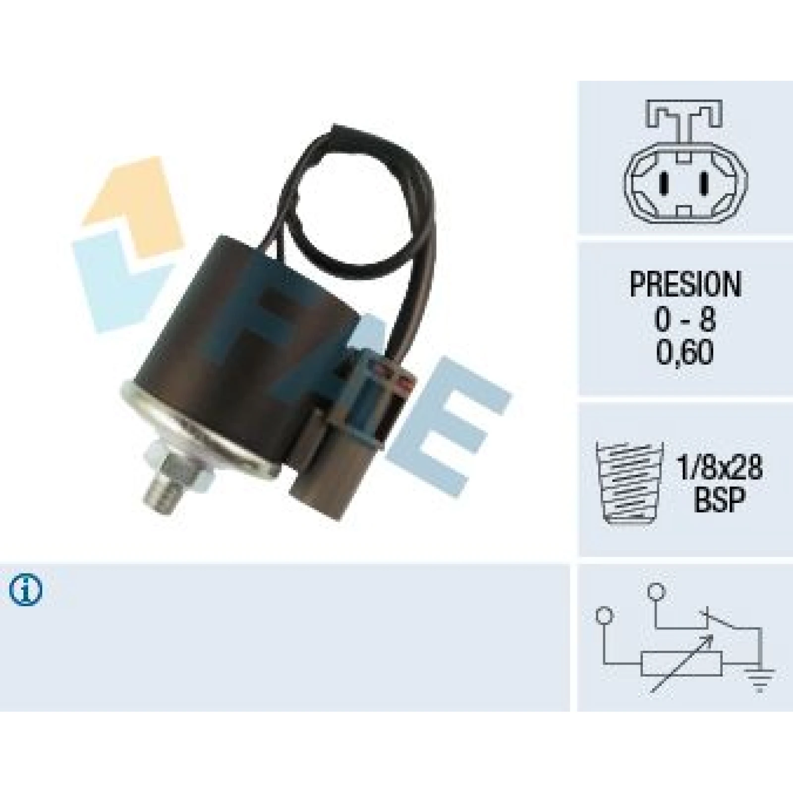 FAE Sensor, Öldruck 14130