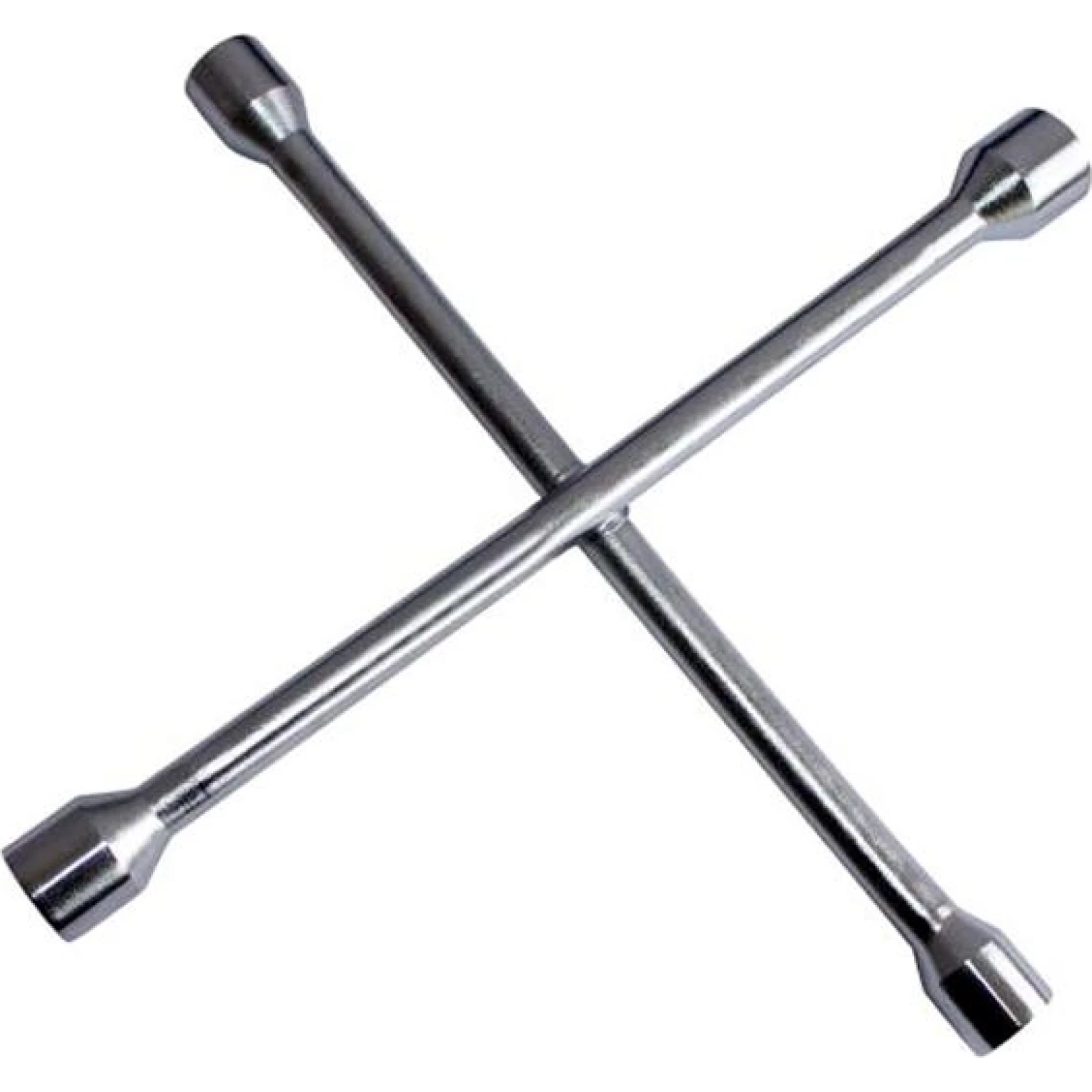 Radkreuz verchromt 93097