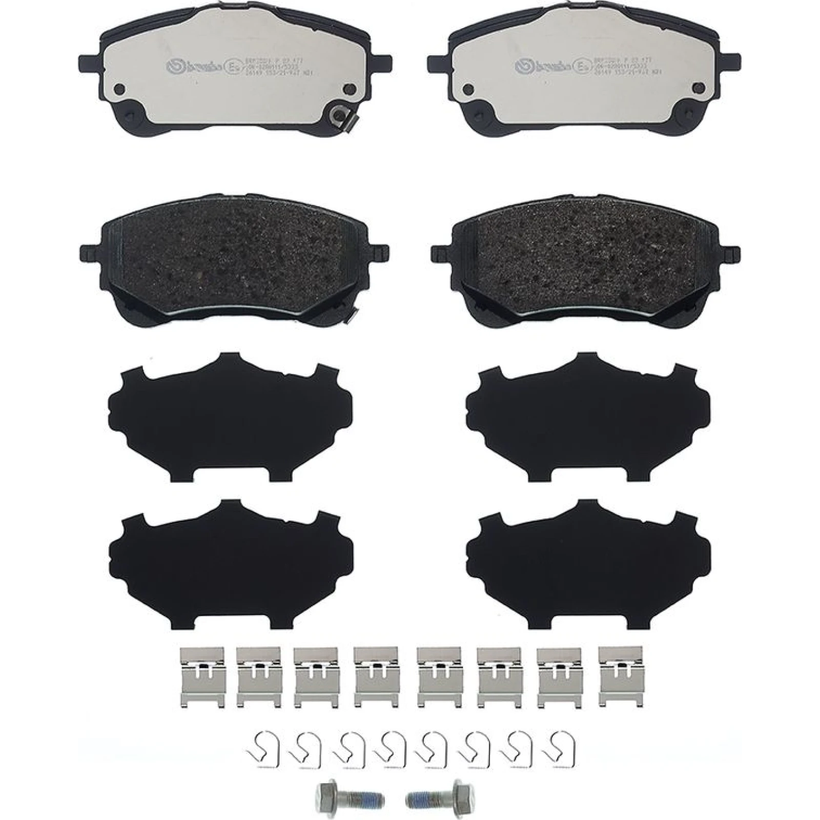 BREMBO Bremsklötze VA P 83 177