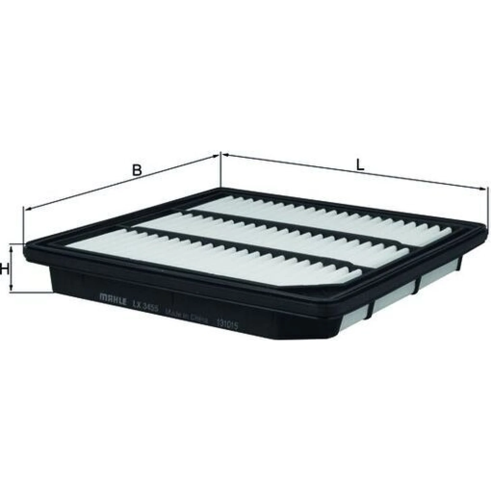 MAHLE Luftfilter LX 3455