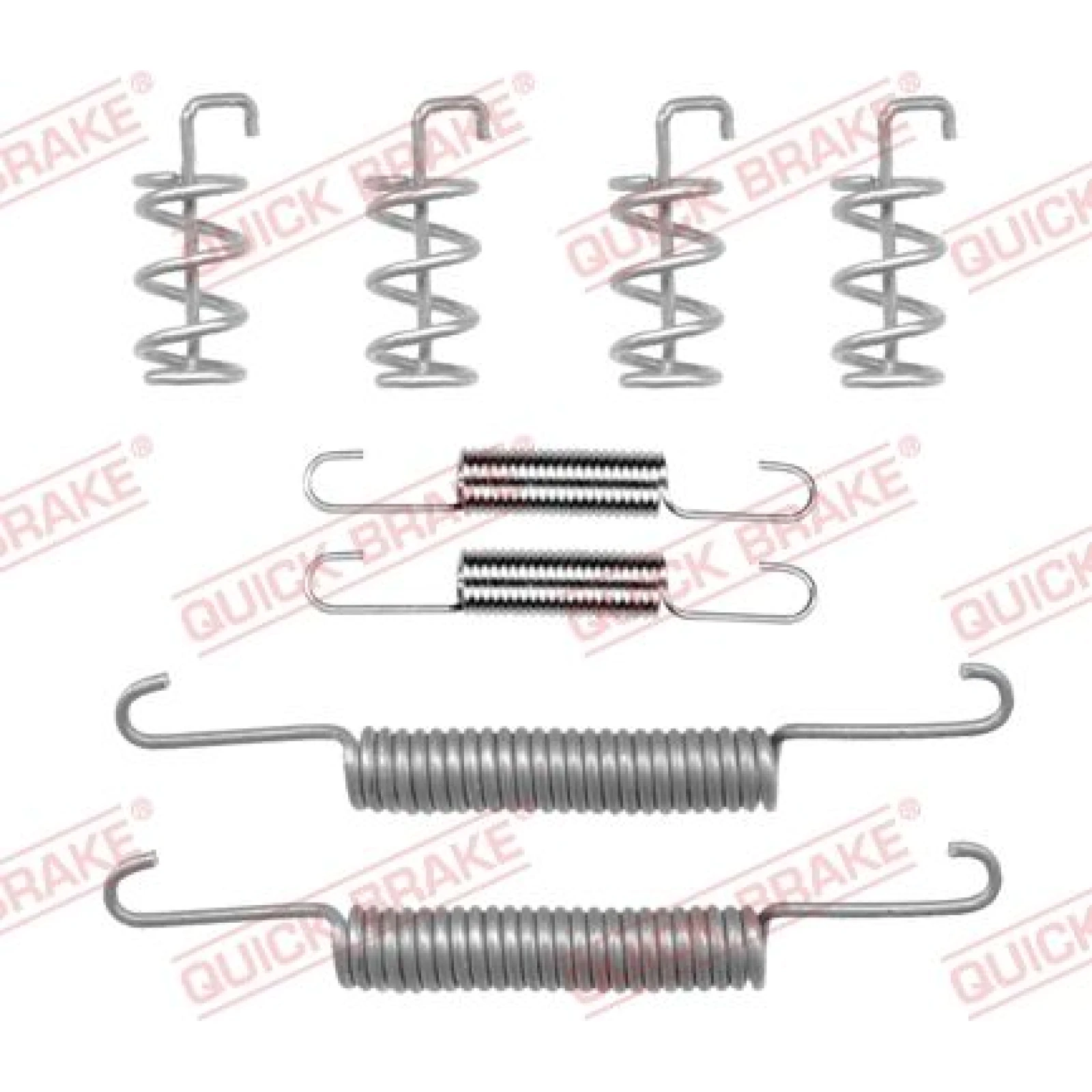391-0832 Montagesatz f.Bremsbacken 105-0832