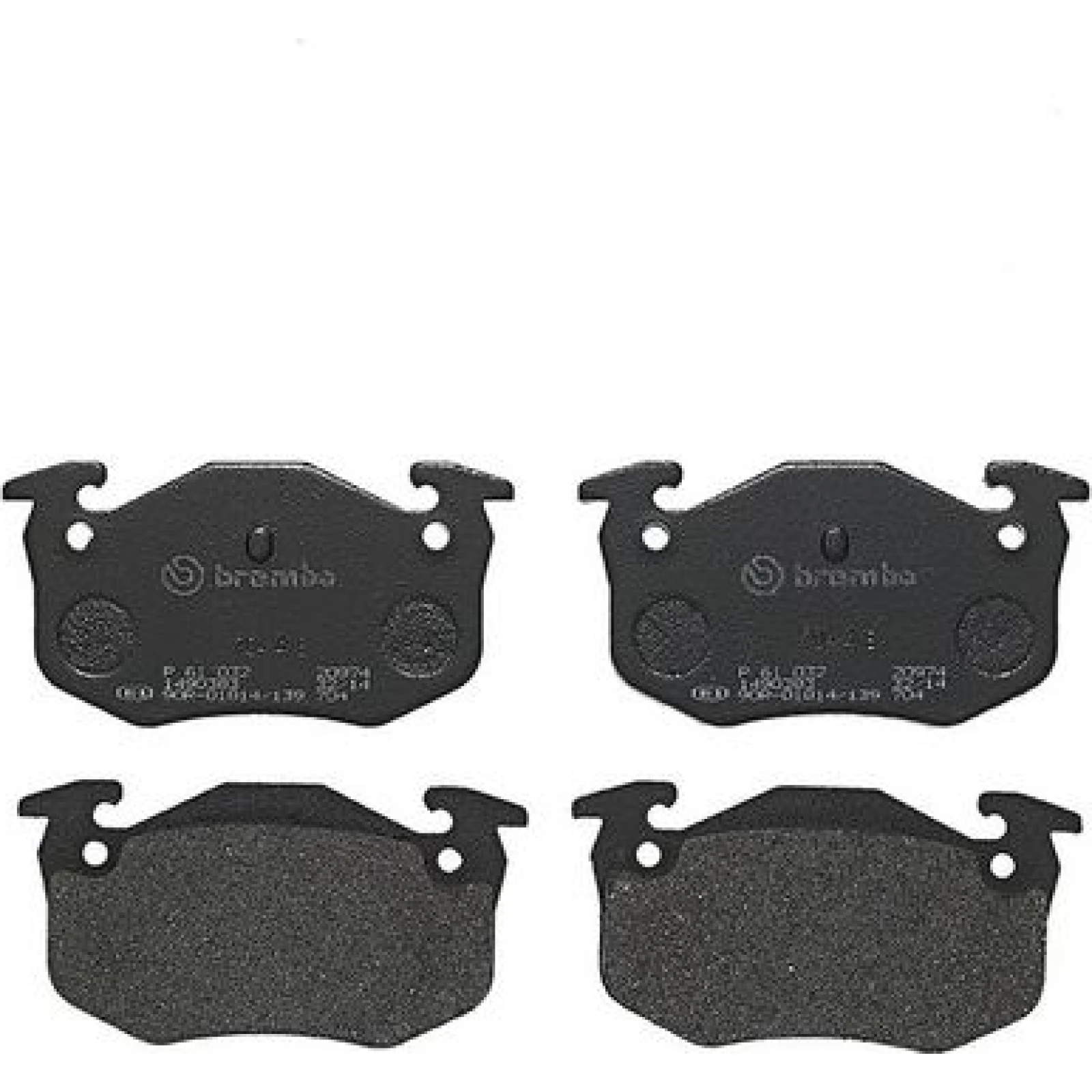 BREMBO Bremsklötze HA P 61 032