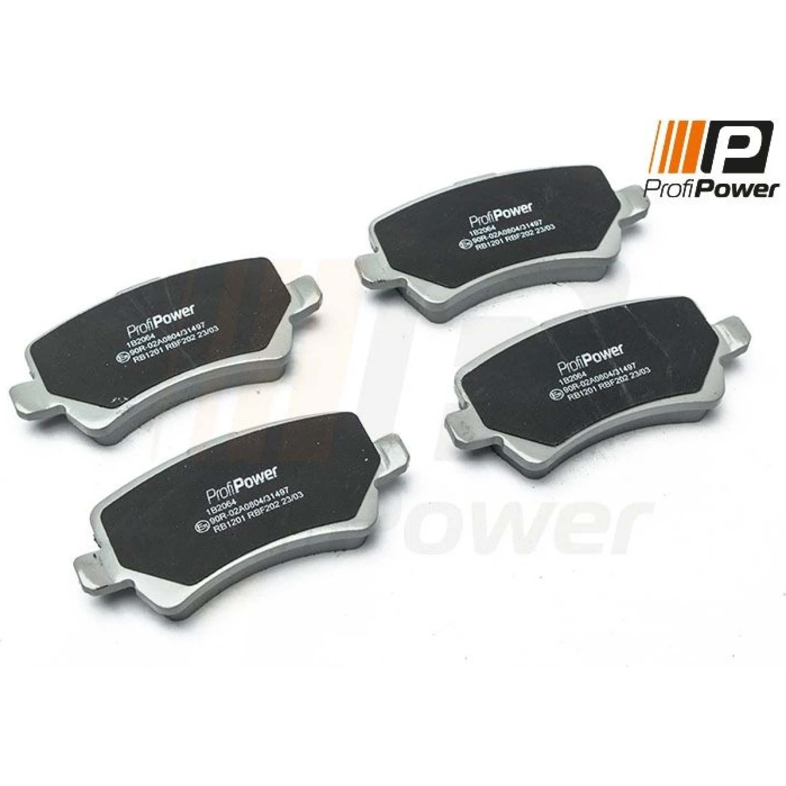 PROFIPOWER Bremsbelagsatz, Scheibenbremse 1B2064