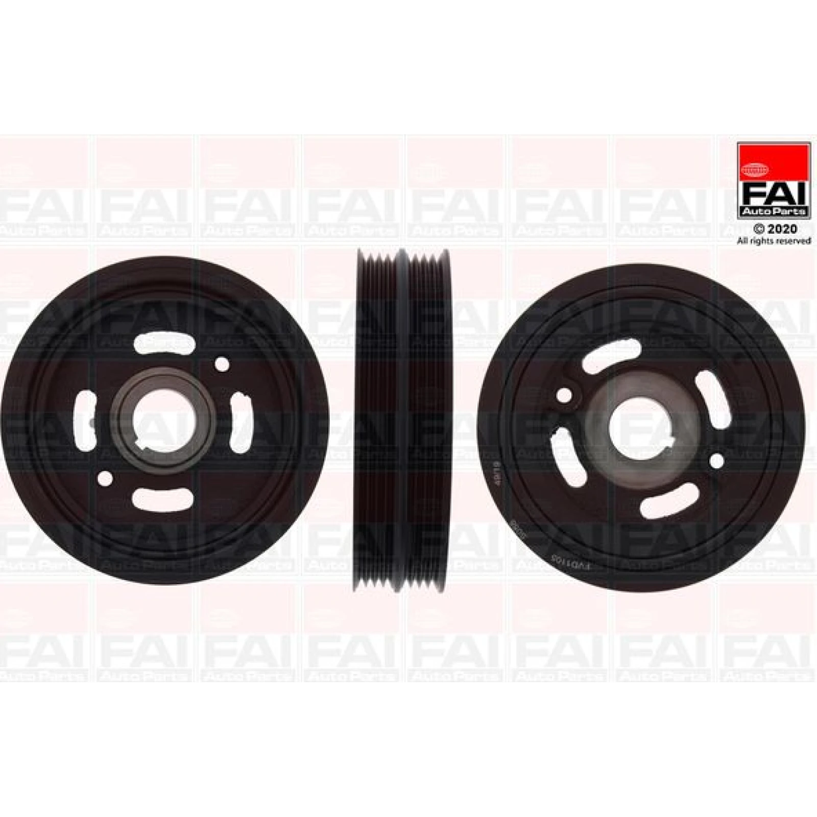 FVD1105 FAI AutoParts Riemenscheibe, Kurbelwelle FVD1105