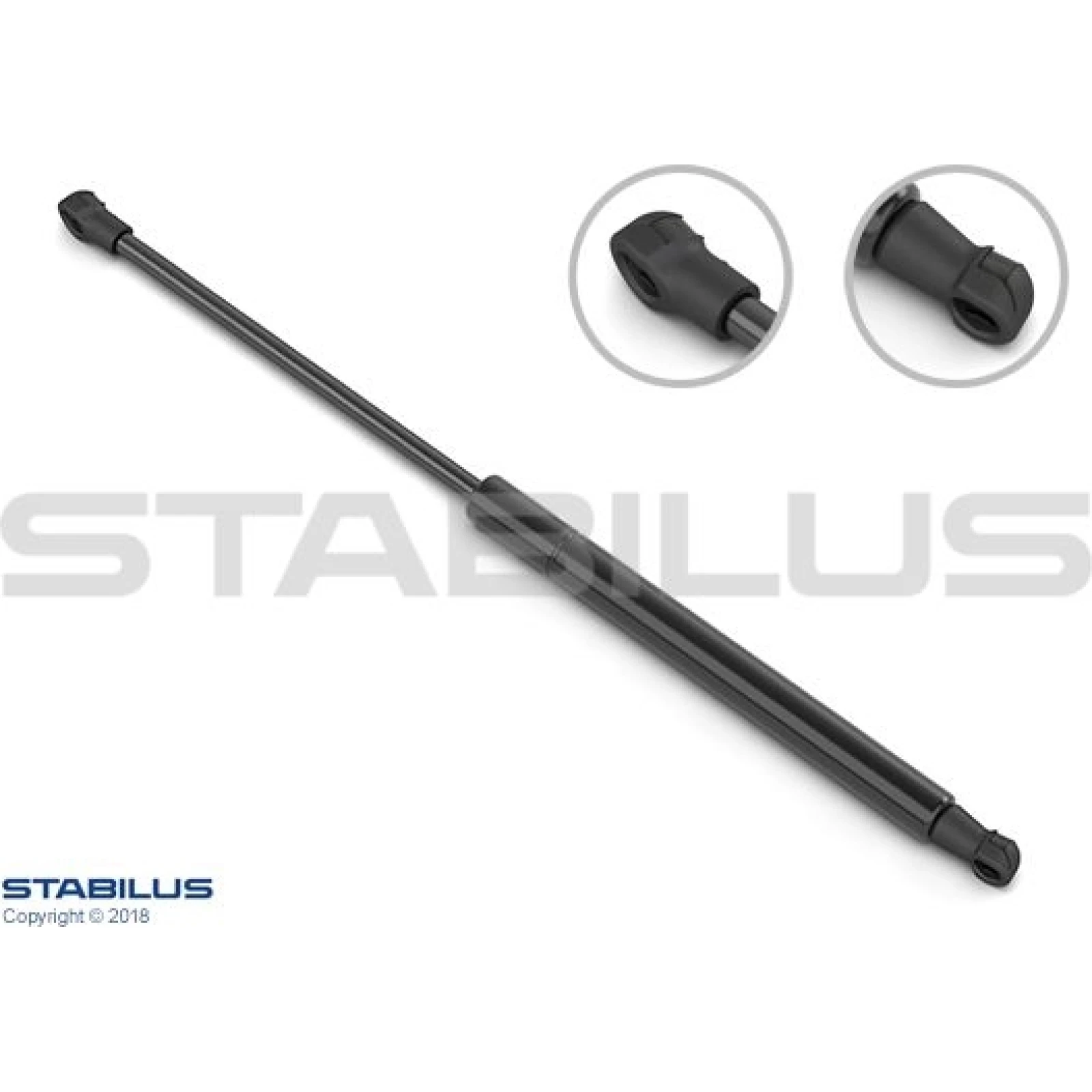 Gasfeder, Hinten L 514 500N 0825MV