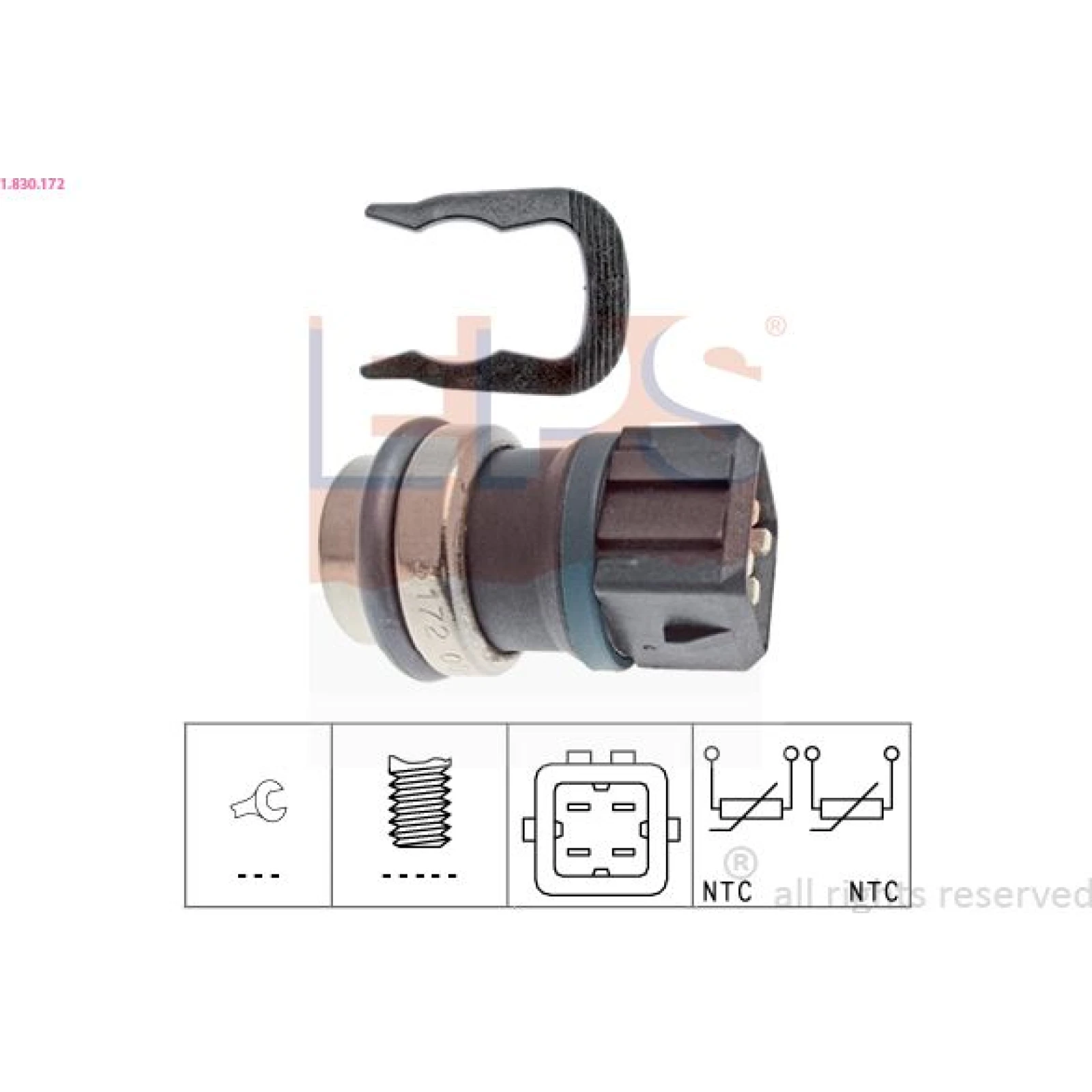 EPS Temperatursensor 1.830.172