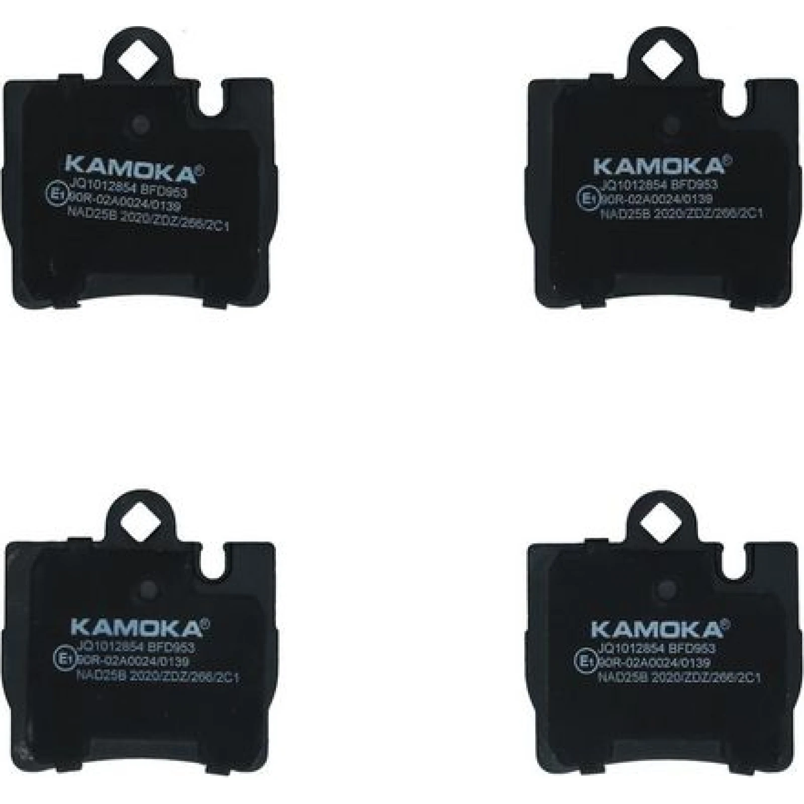 KAMOKA Bremsbelagsatz, Scheibenbremse JQ1012854