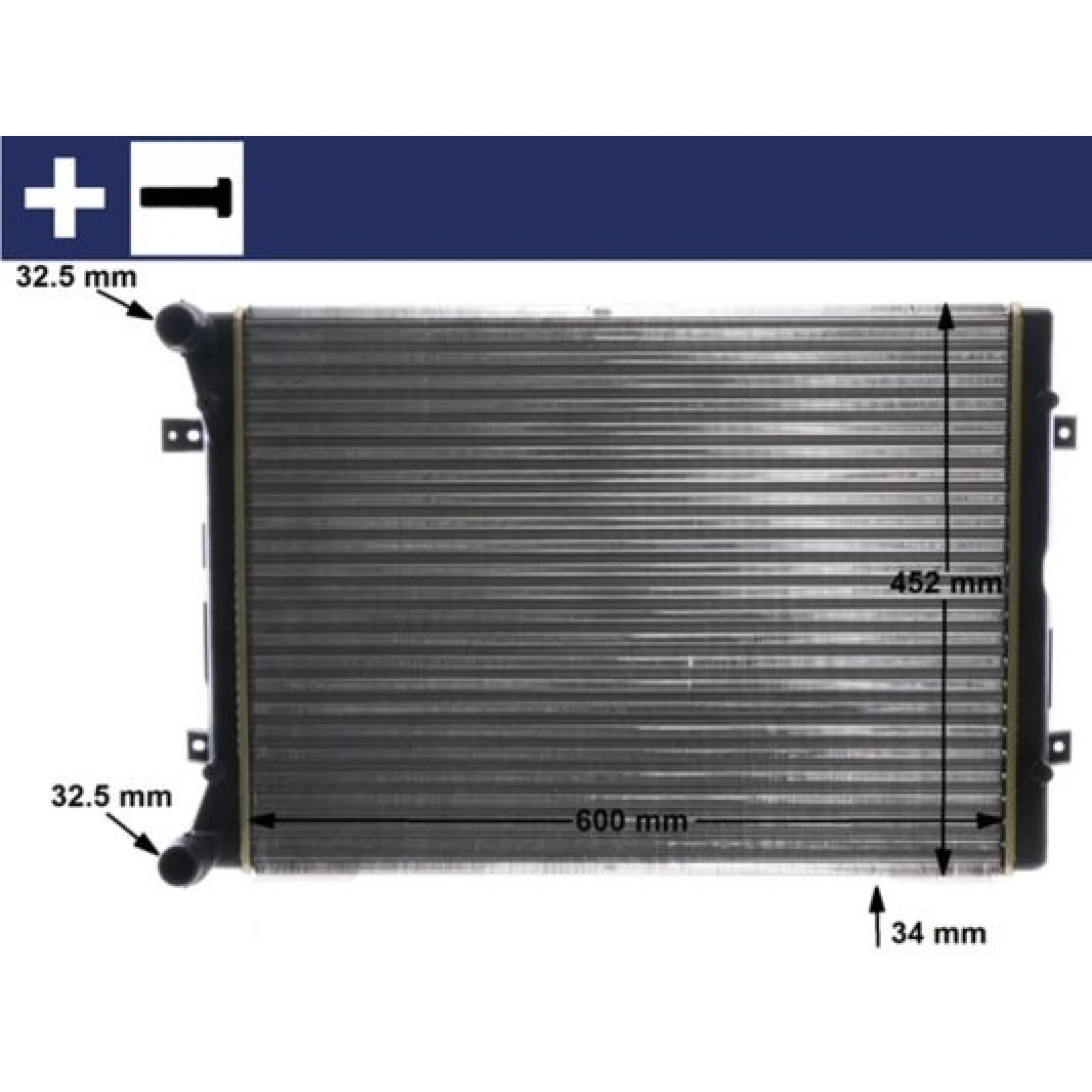 Kühler, Motorkühlung CR 2038 000S