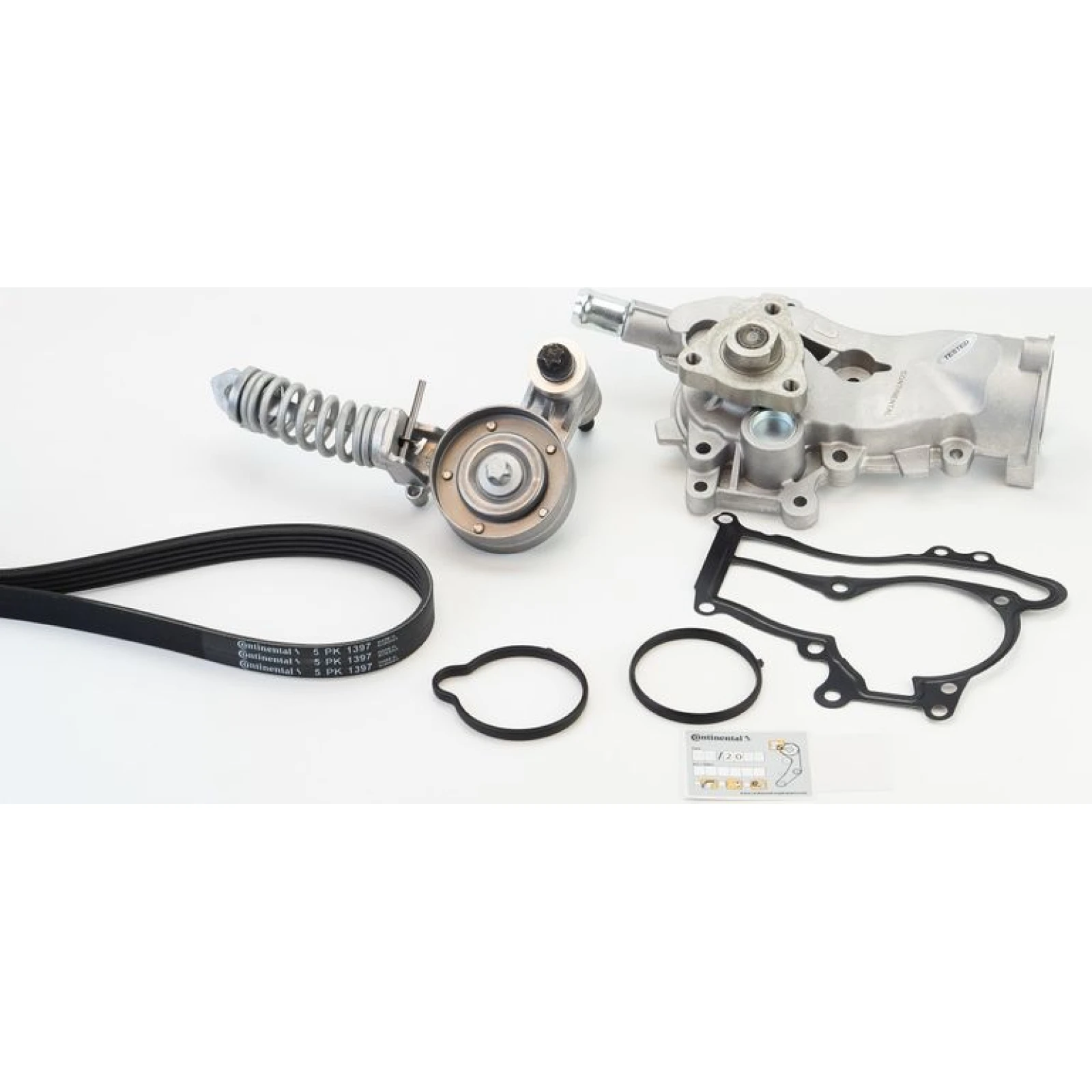 CONTINENTAL CTAM Wasserpumpe + Keilrippenriemensatz 5PK1397WP1