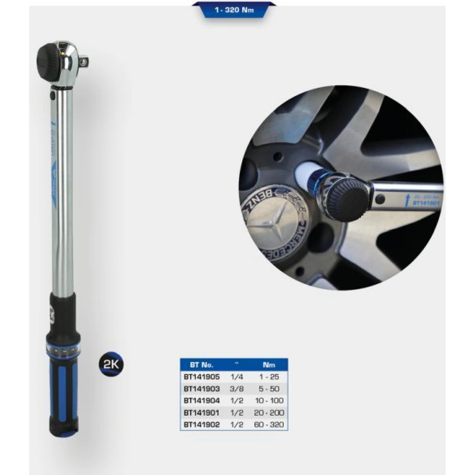 KS TOOLS Drehmomentschlüssel BT141901