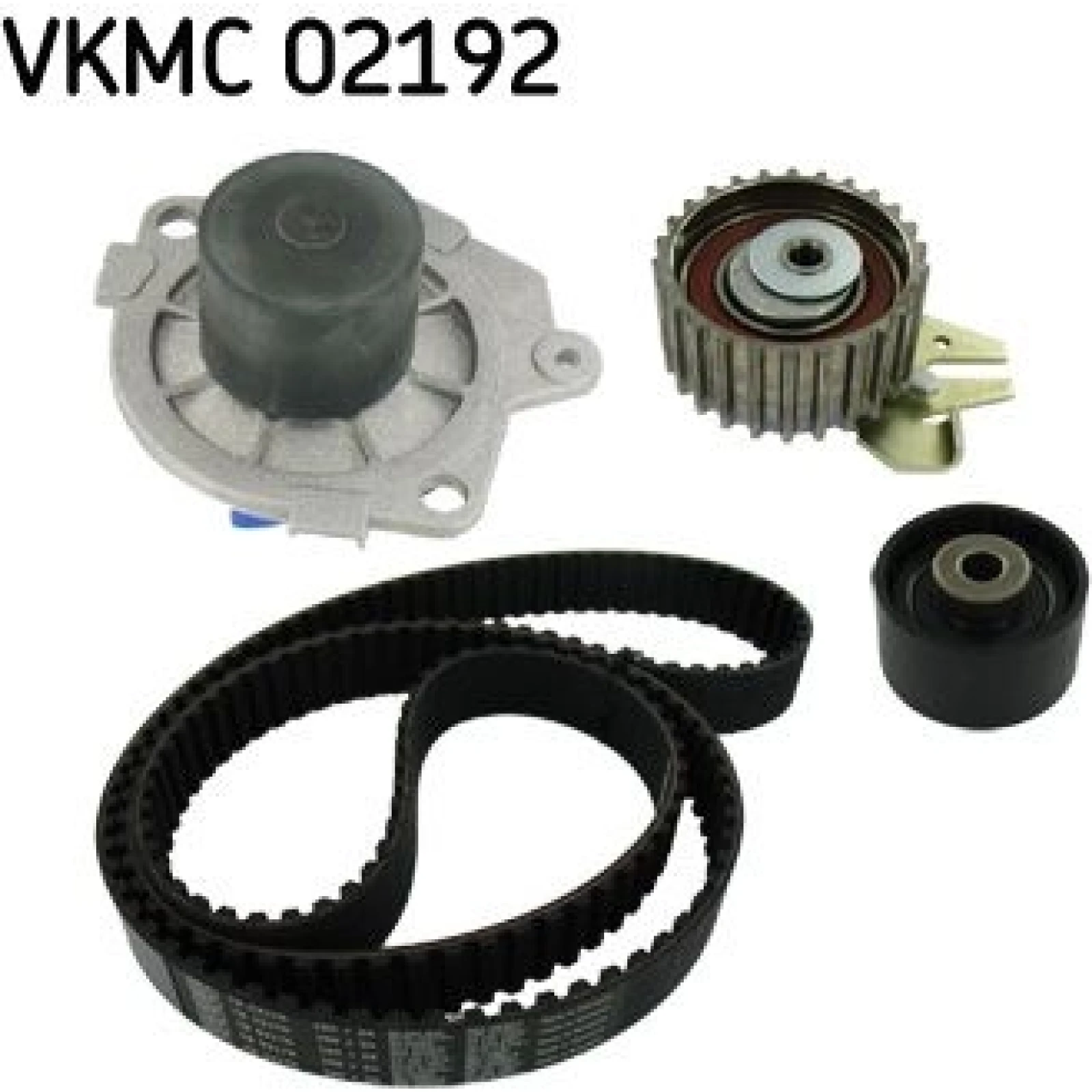 SKF Wasserpumpe + Zahnriemensatz VKMC 02192