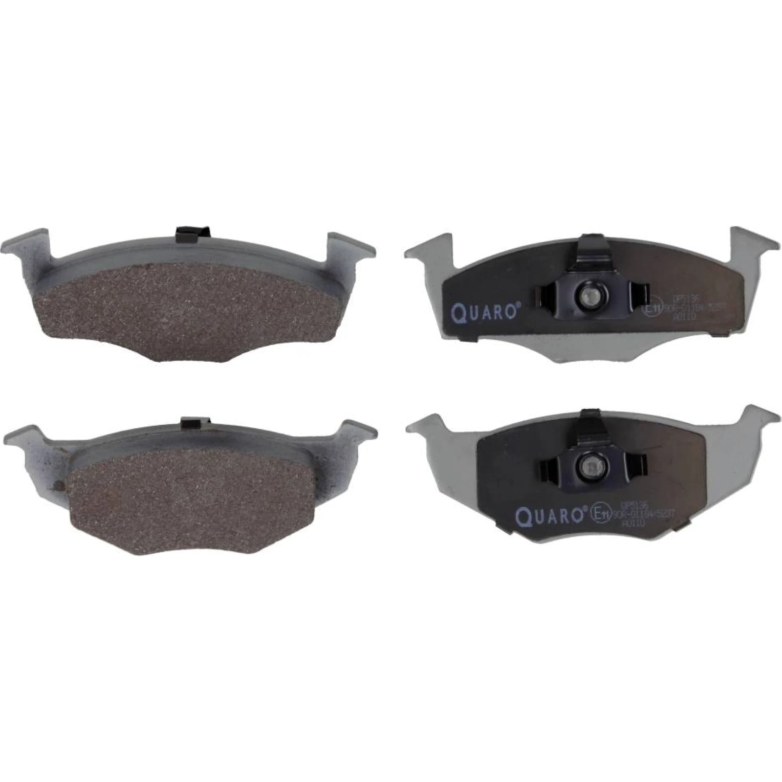 Bremsbelagsatz Vw P. Polo/Lupo/Fabia 1.2 Disc 239Mm Ohne Sensor QP5136