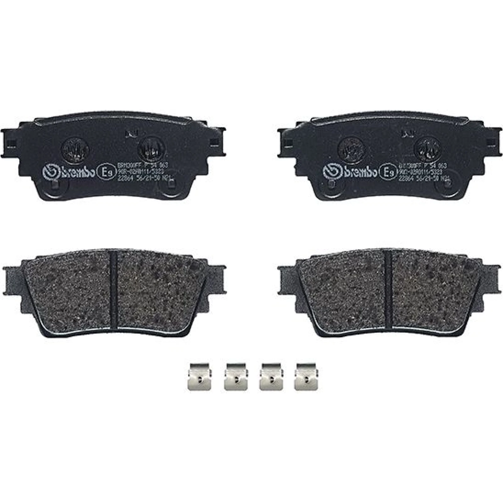 BREMBO Bremsklötze HA P 54 063