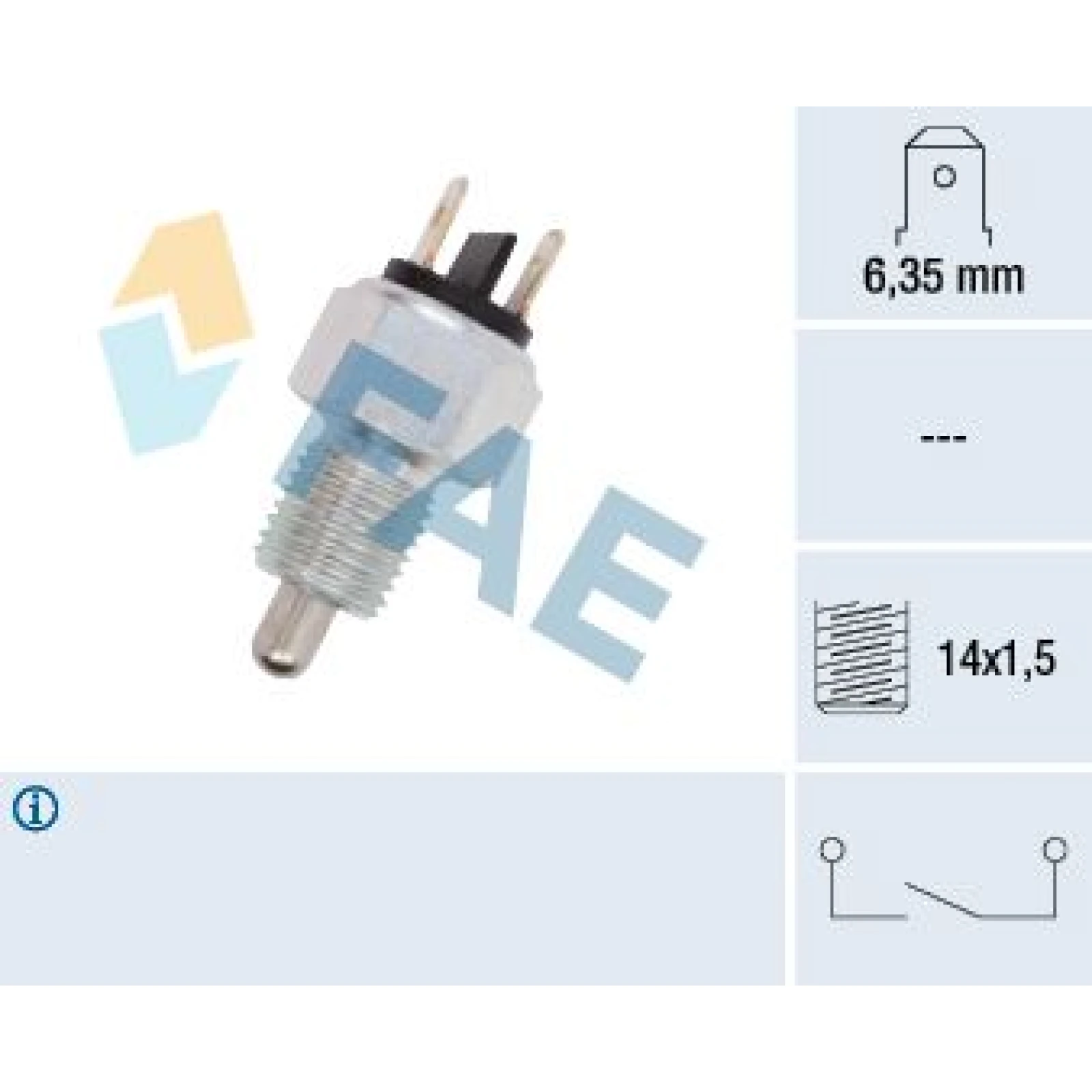 FAE Schalter, Rückfahrleuchte 40500