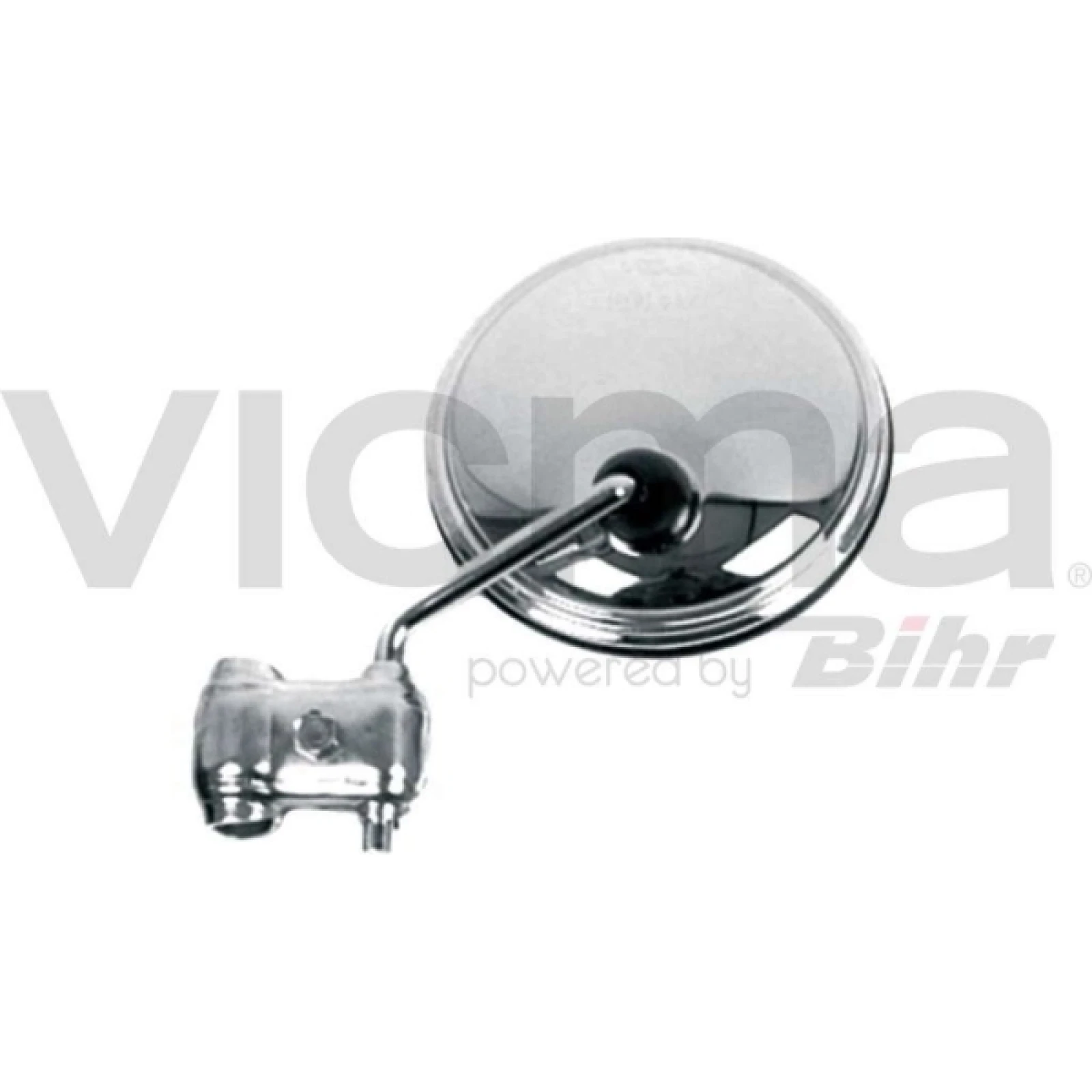 Motorspiegel. Vespa 105mm Chrom Links E14