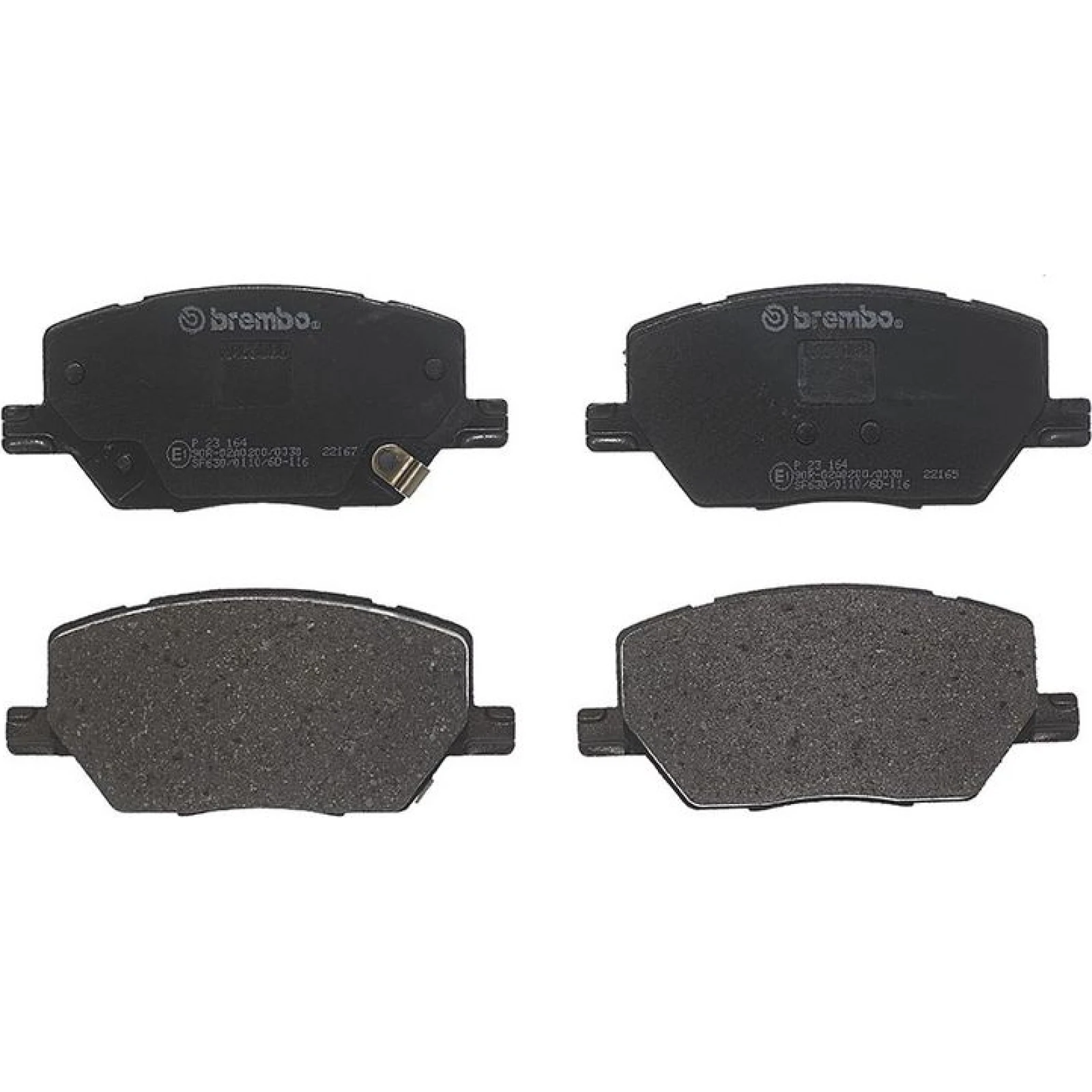 BREMBO Bremsklötze VA P 23 164