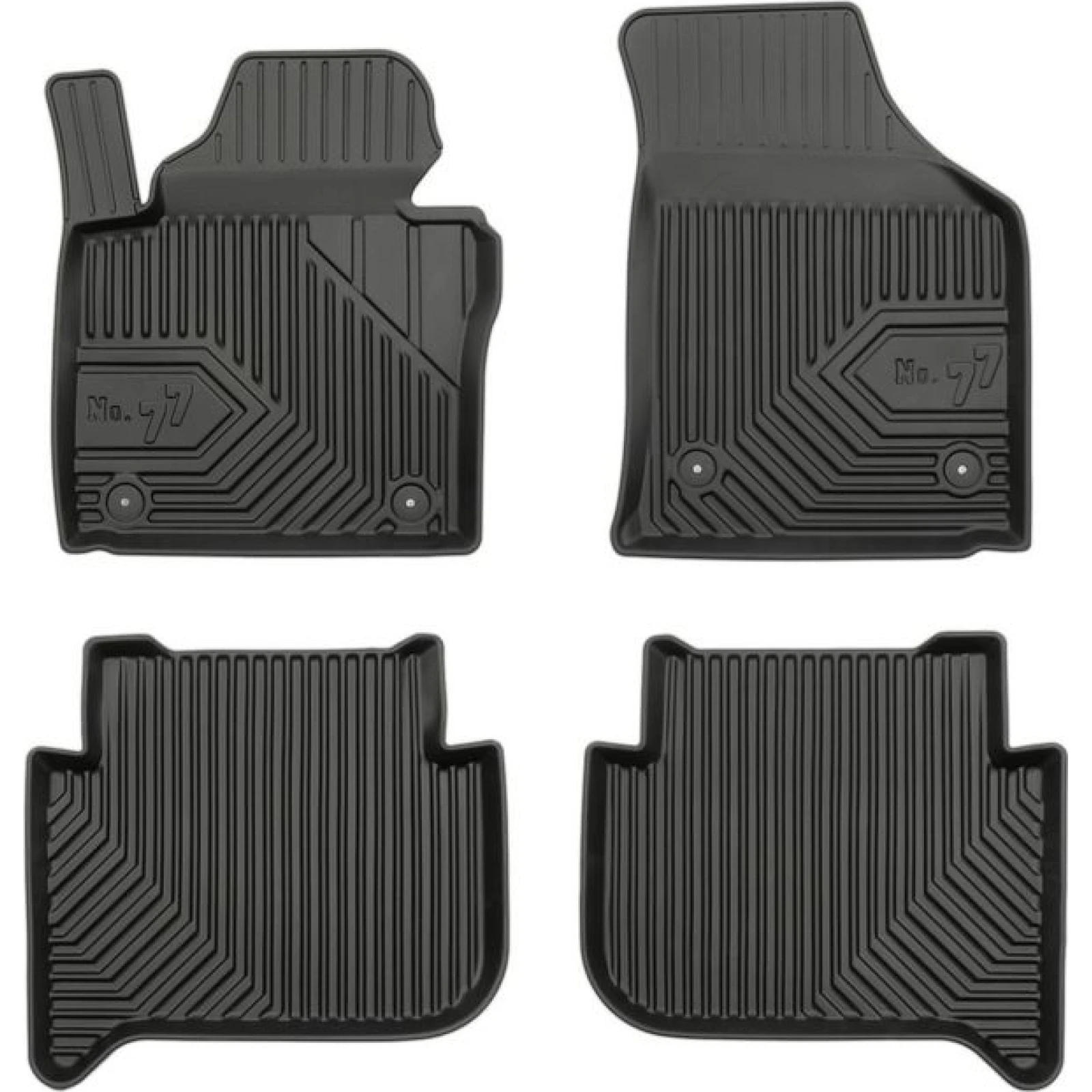 FROGUM Elastomer-Fußmatten VW Touran I 2003-2010 77407183