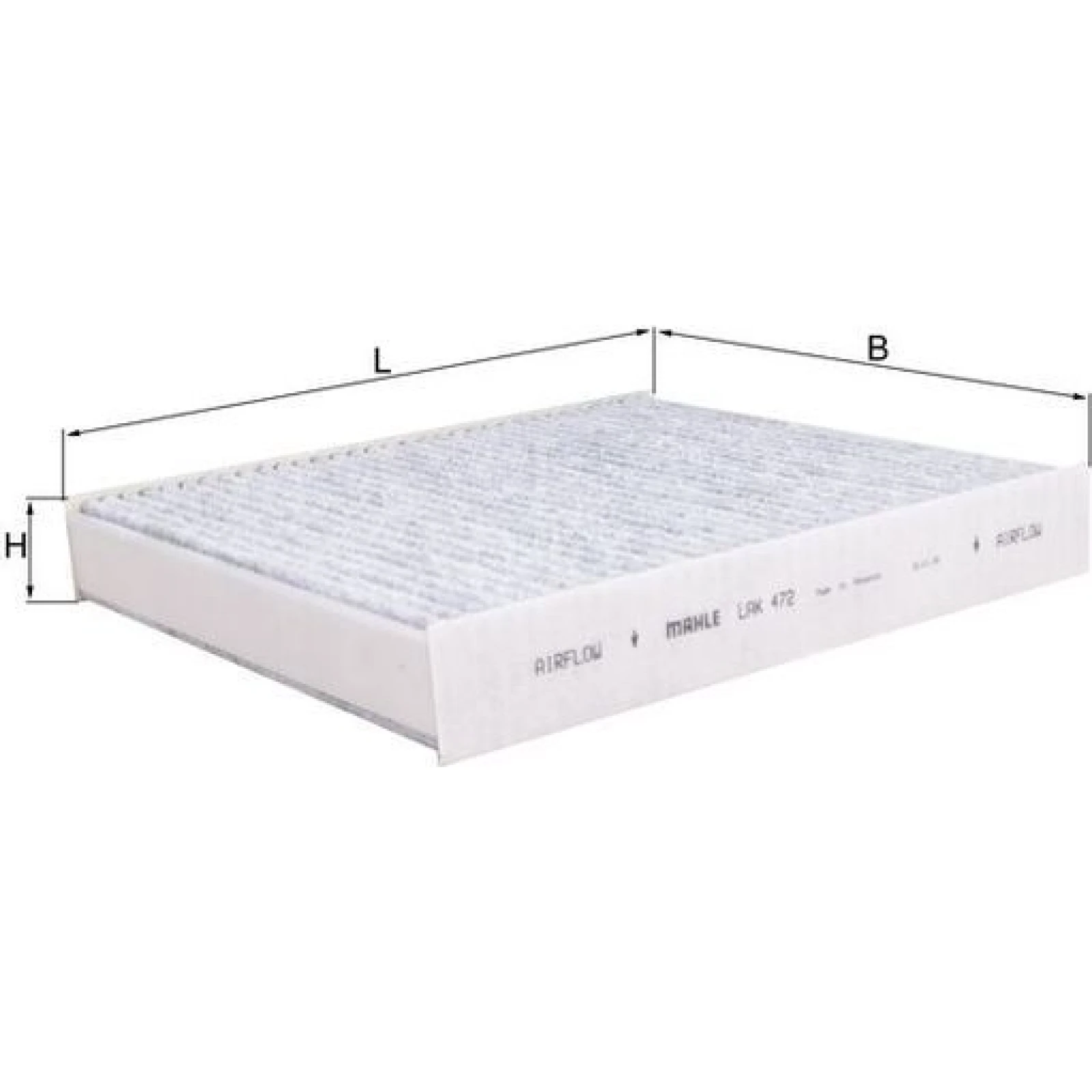 MAHLE Filter, Innenraumluft LAK 472