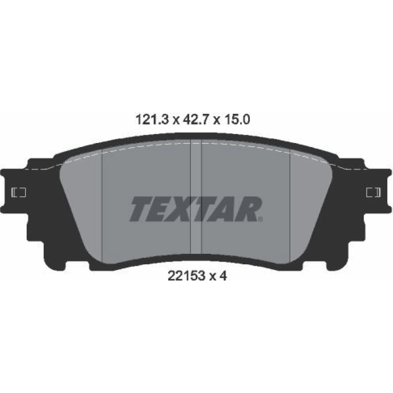 Bremsbelagsatz Lexus T. Nx 2.0-2.5 14 2215301