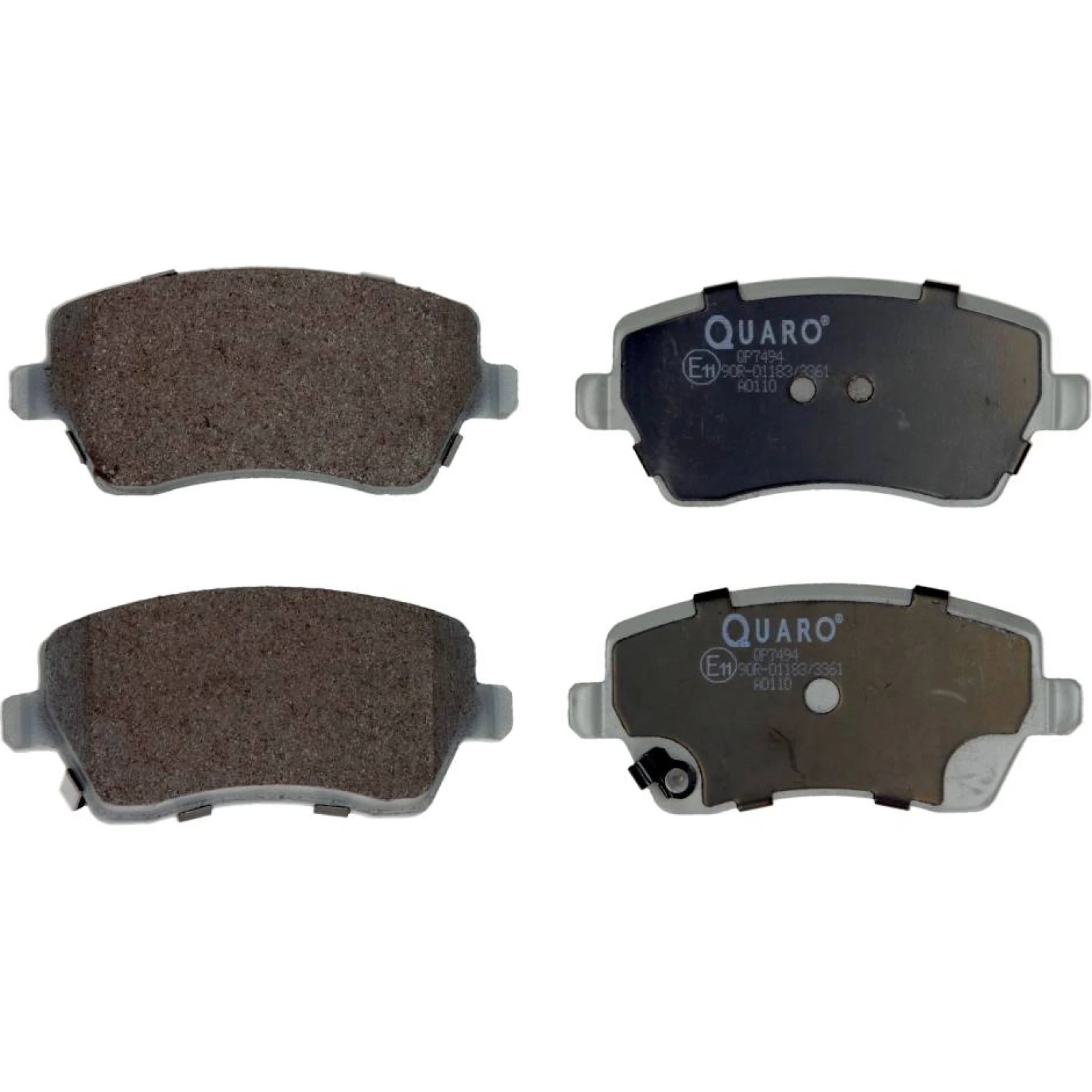 Bremsbelagsatz Renault P. Clio 05-/Kangoo 08- Ko A 14/Swift/Micra/Note/Db Citan/Dokker/Duster/Logan/Lodgy/Thalia QP7494