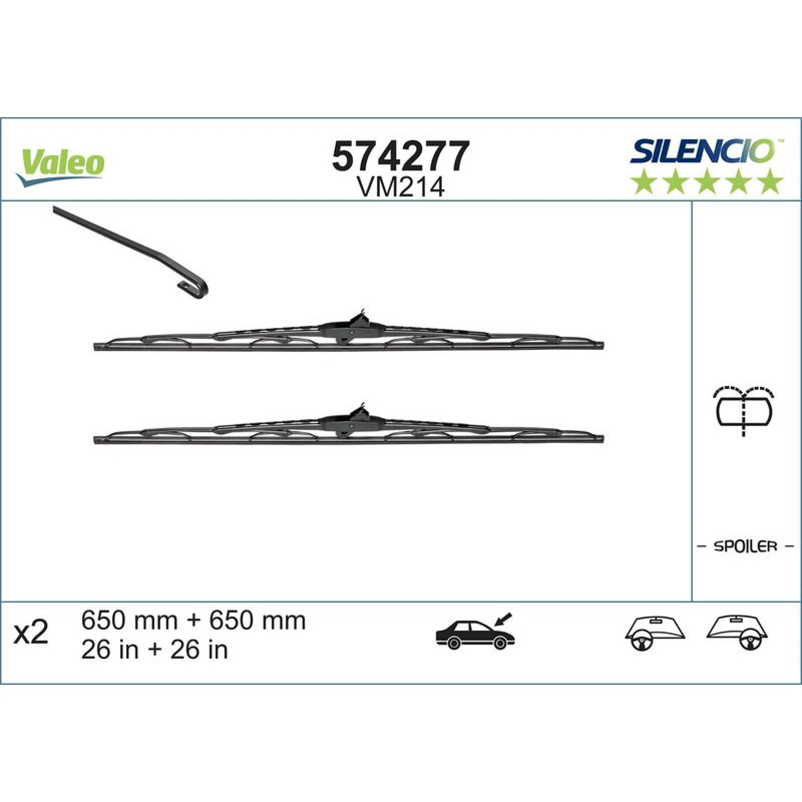 Valeo Silencio Performance 574277