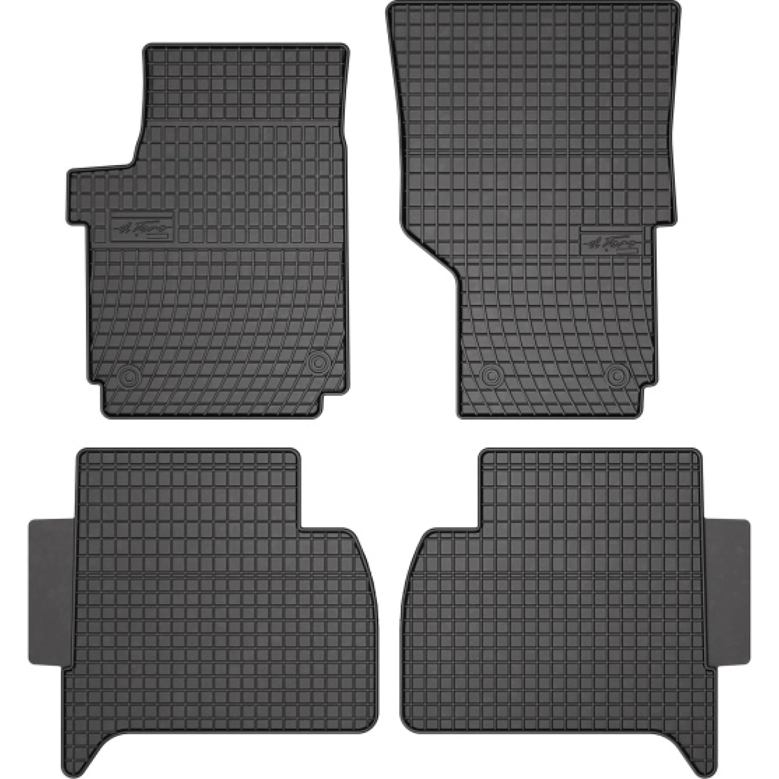 Passgenaue Kofferraummatte Gummimatten VW Amarok 2009 0401