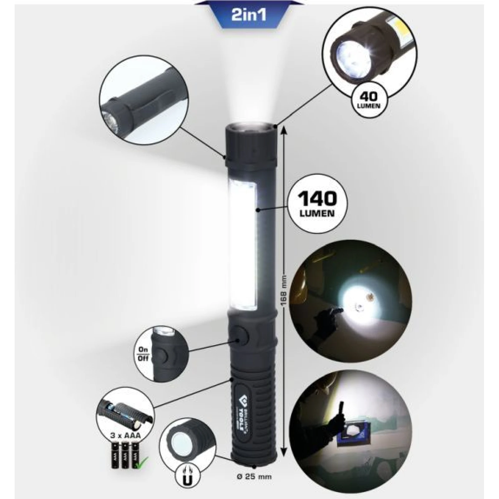 KS TOOLS Handleuchte BT130910