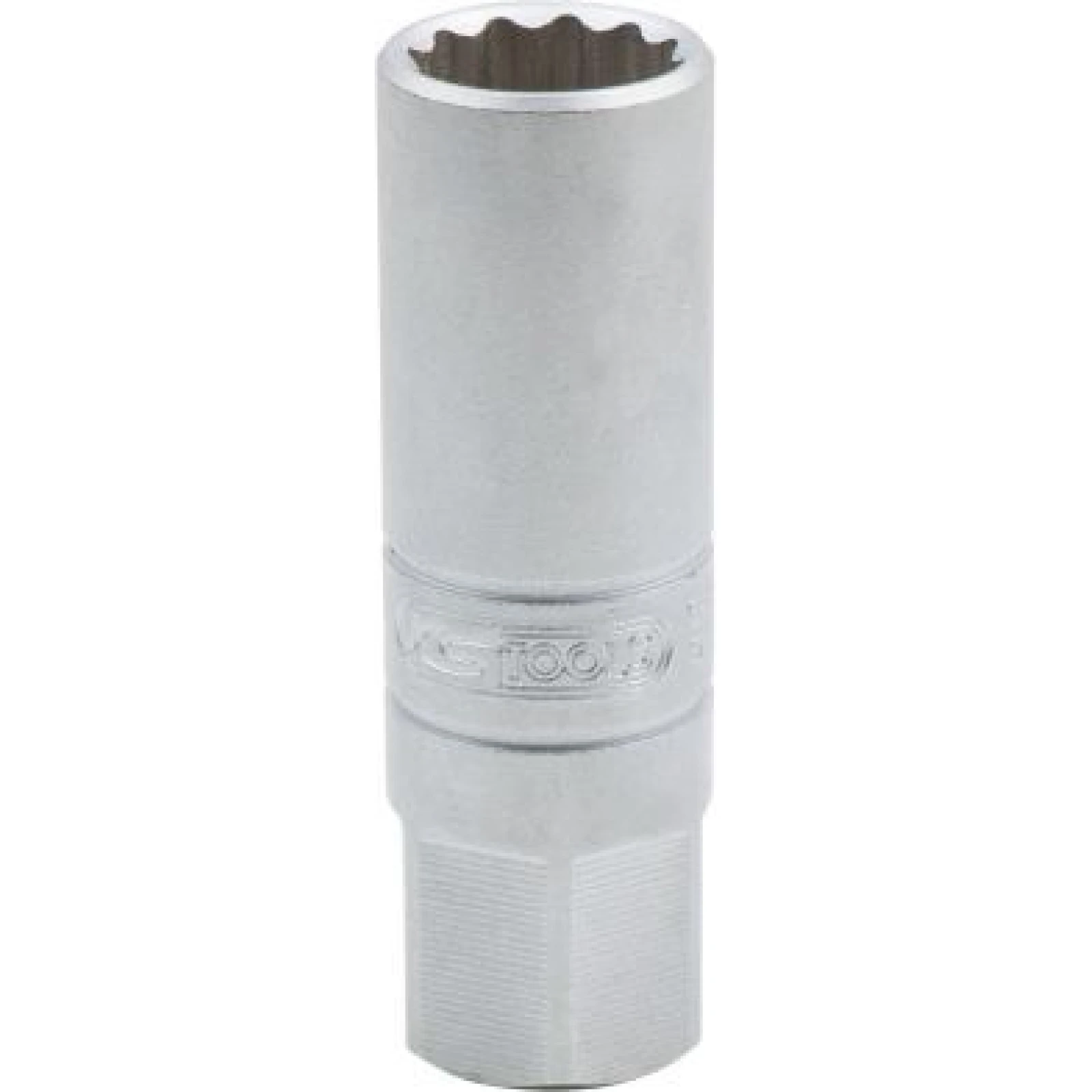 KS TOOLS Spezial-Stecknussmutter für Zündkerzen 3/8, dünnwandig, 14 mm 911.3990