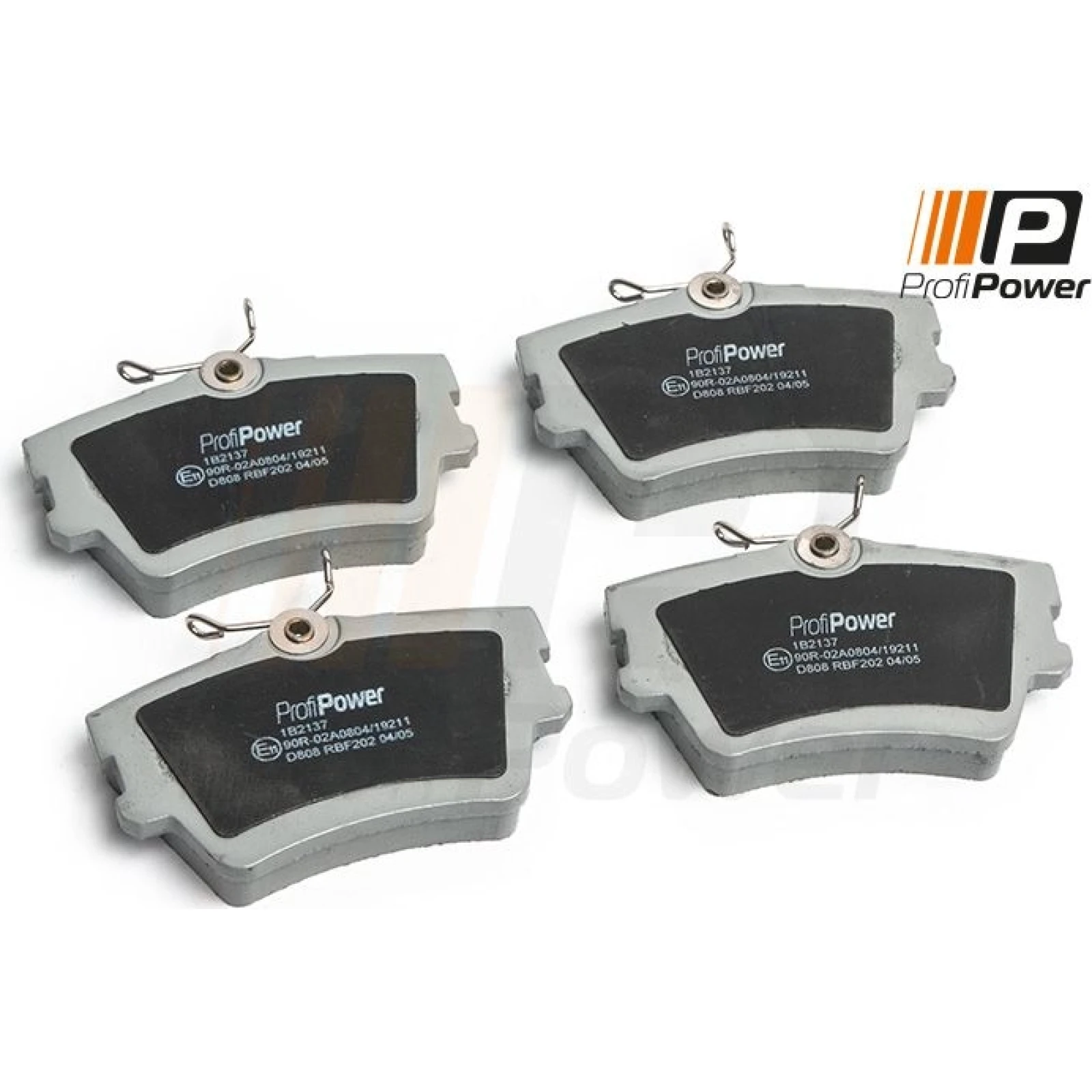 PROFIPOWER Bremsbelagsatz, Scheibenbremse 1B2137