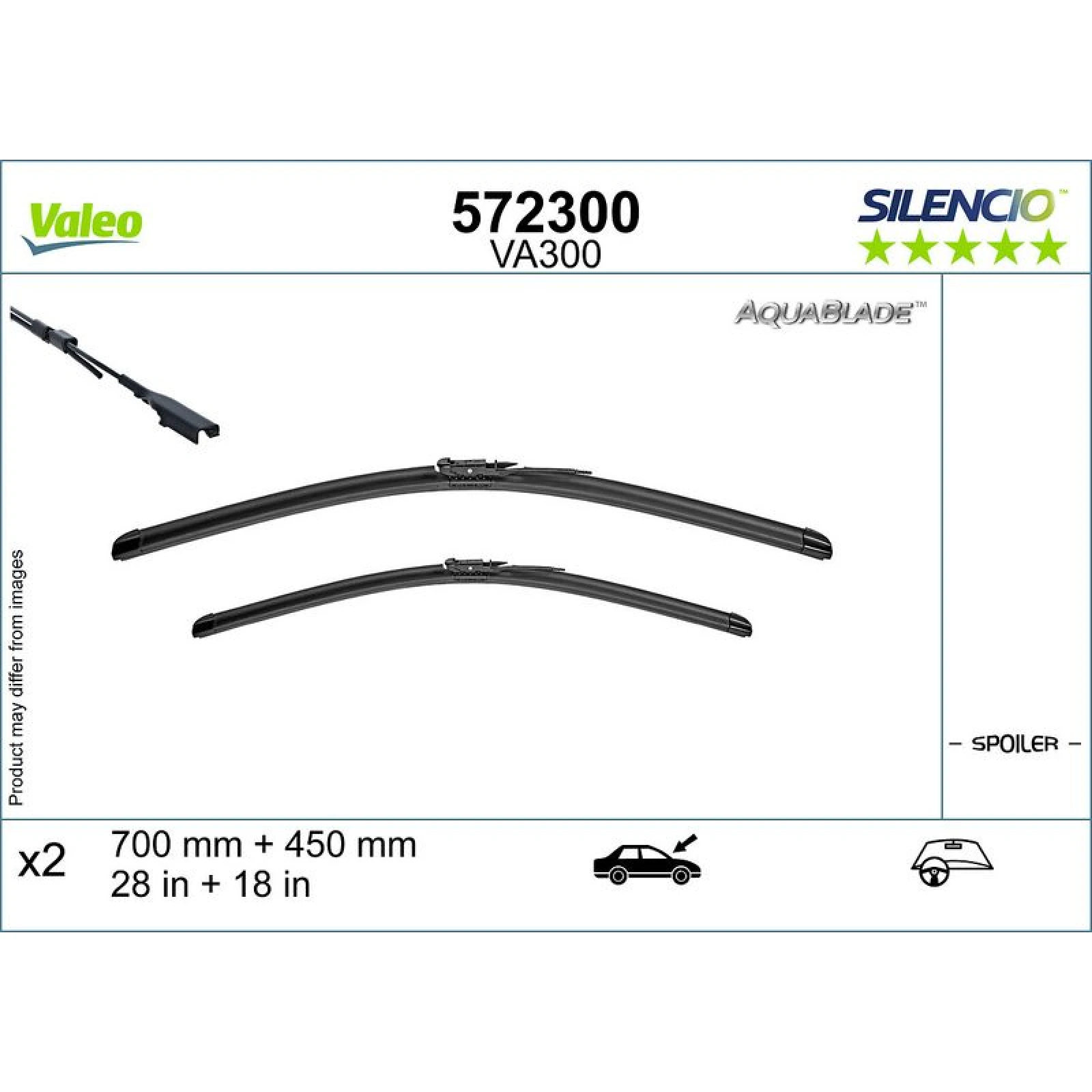VALEO Scheibenwischer 572300