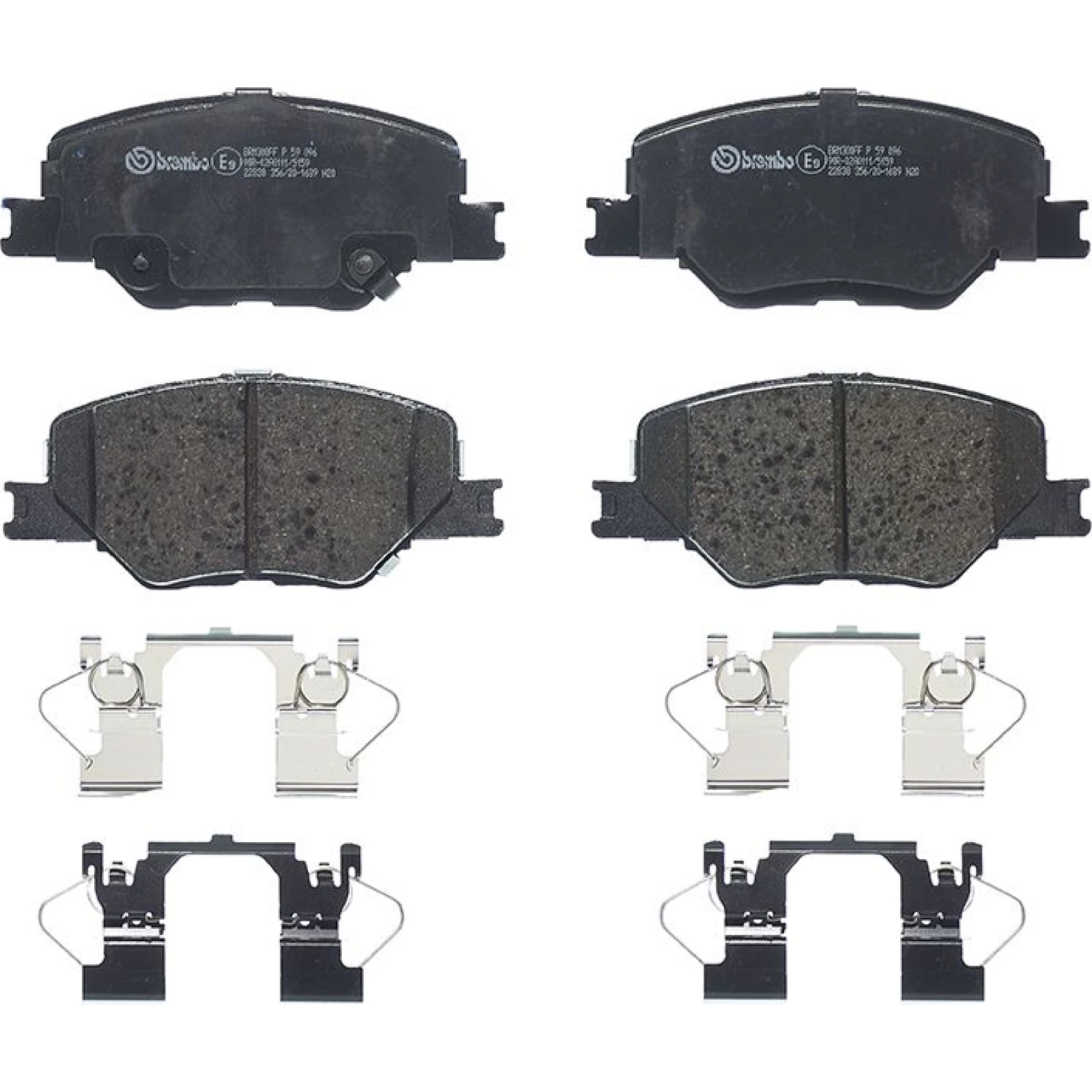 BREMBO Bremsklötze VA P 59 096