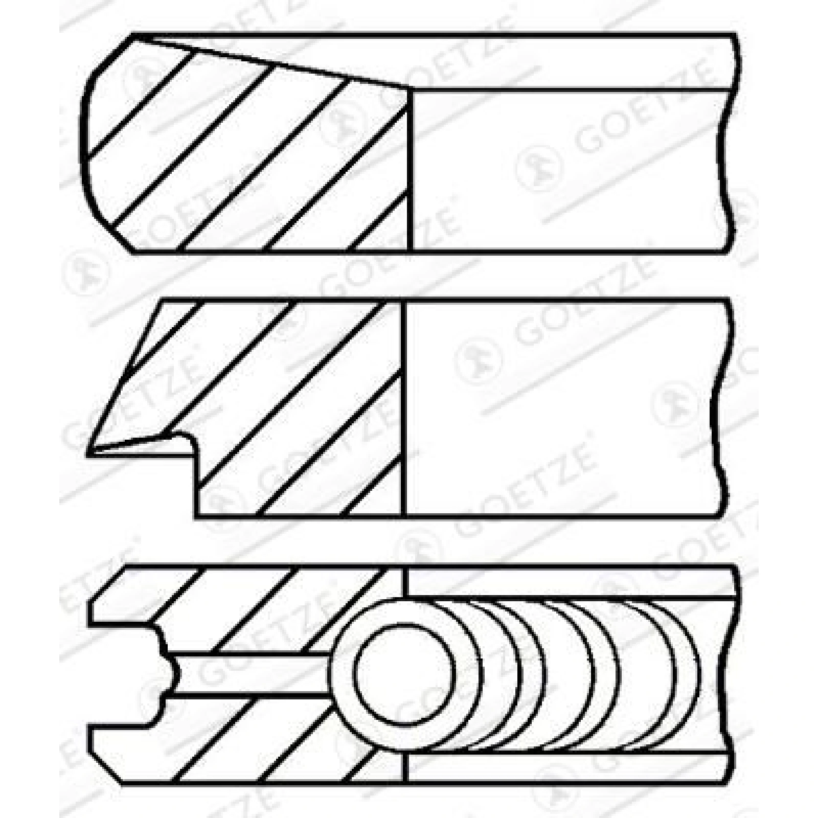Tonringe Land Rover Defender 2.5Td 98 08-140000-00