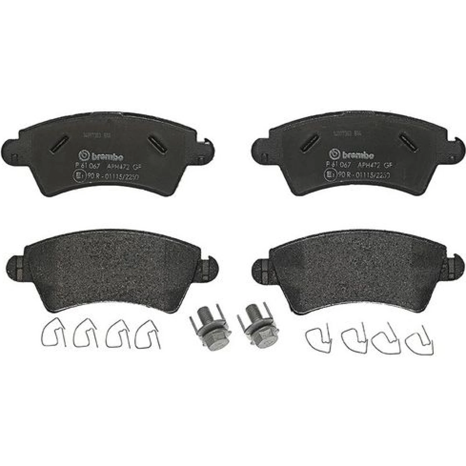 BREMBO Bremsklötze VA P 61 067