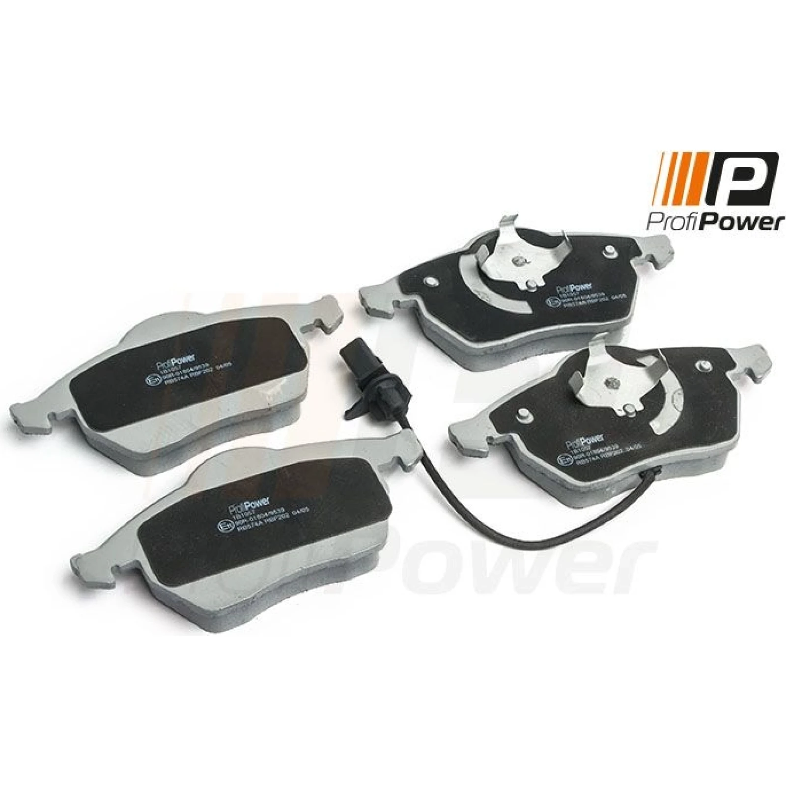 PROFIPOWER Bremsbelagsatz, Scheibenbremse 1B1057