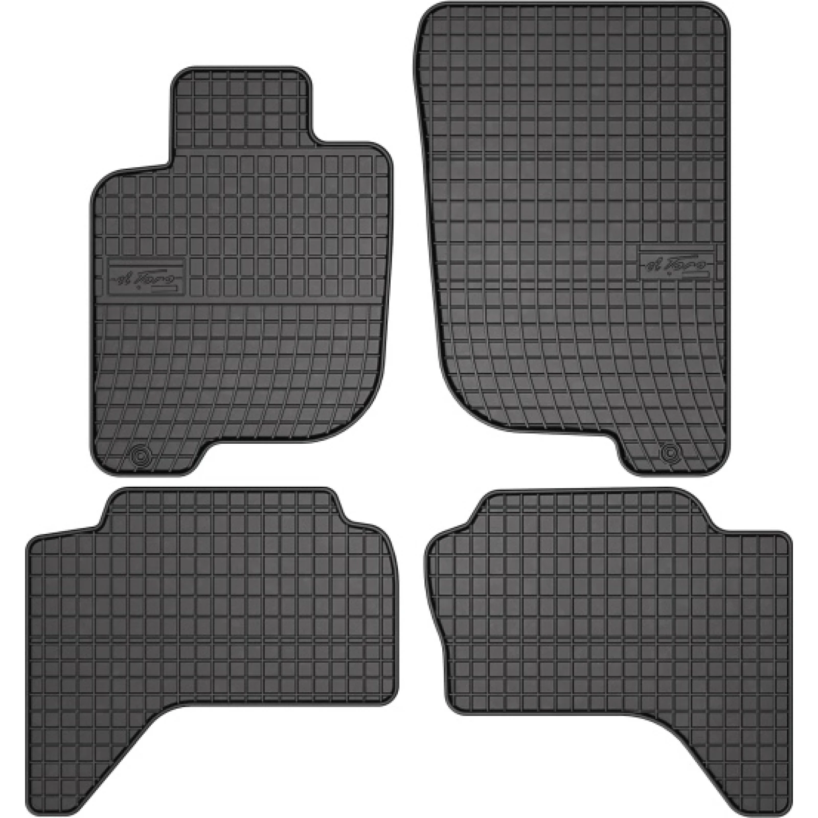 Passgenaue Kofferraummatte Gummimatten Mitsubishi L200 2007- / Fiat Fullback 2015 0483