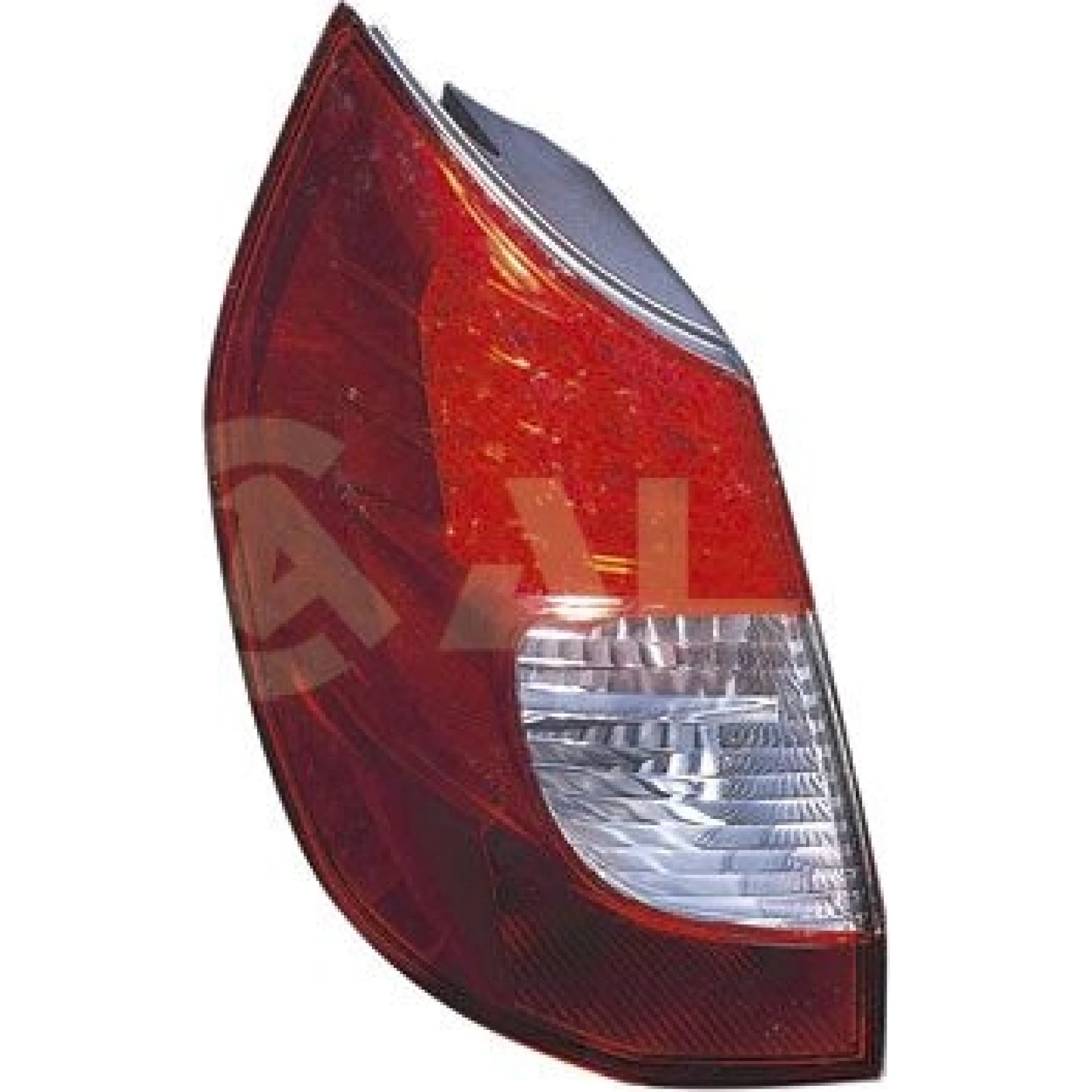 Heckleuchte R O K-PLATTE ROT/WEISS LED 5277,659,2