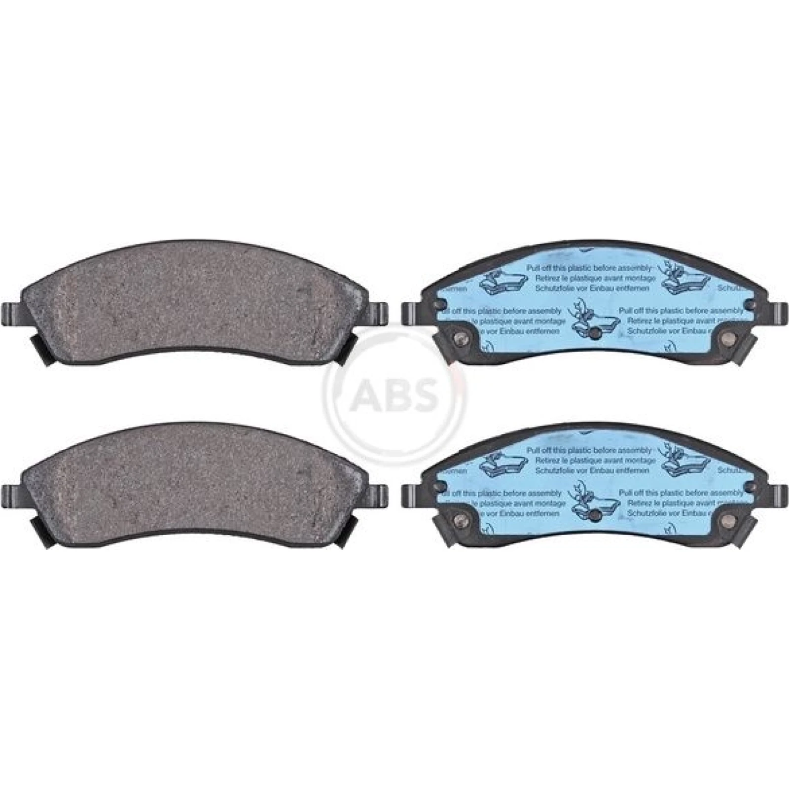 A.B.S. Bremsbeläge 37570
