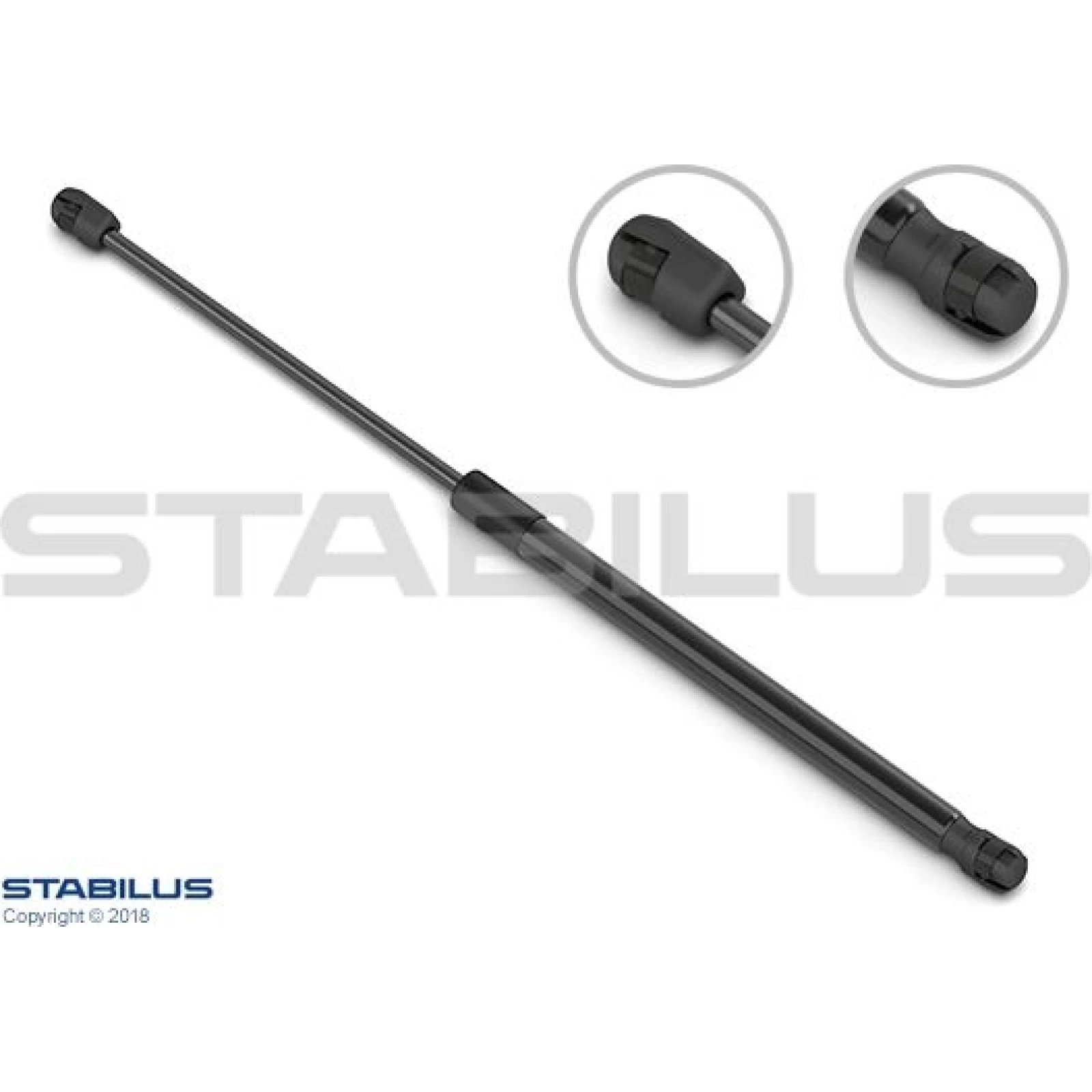 Gasfeder, Hinten L 498 630N 24284