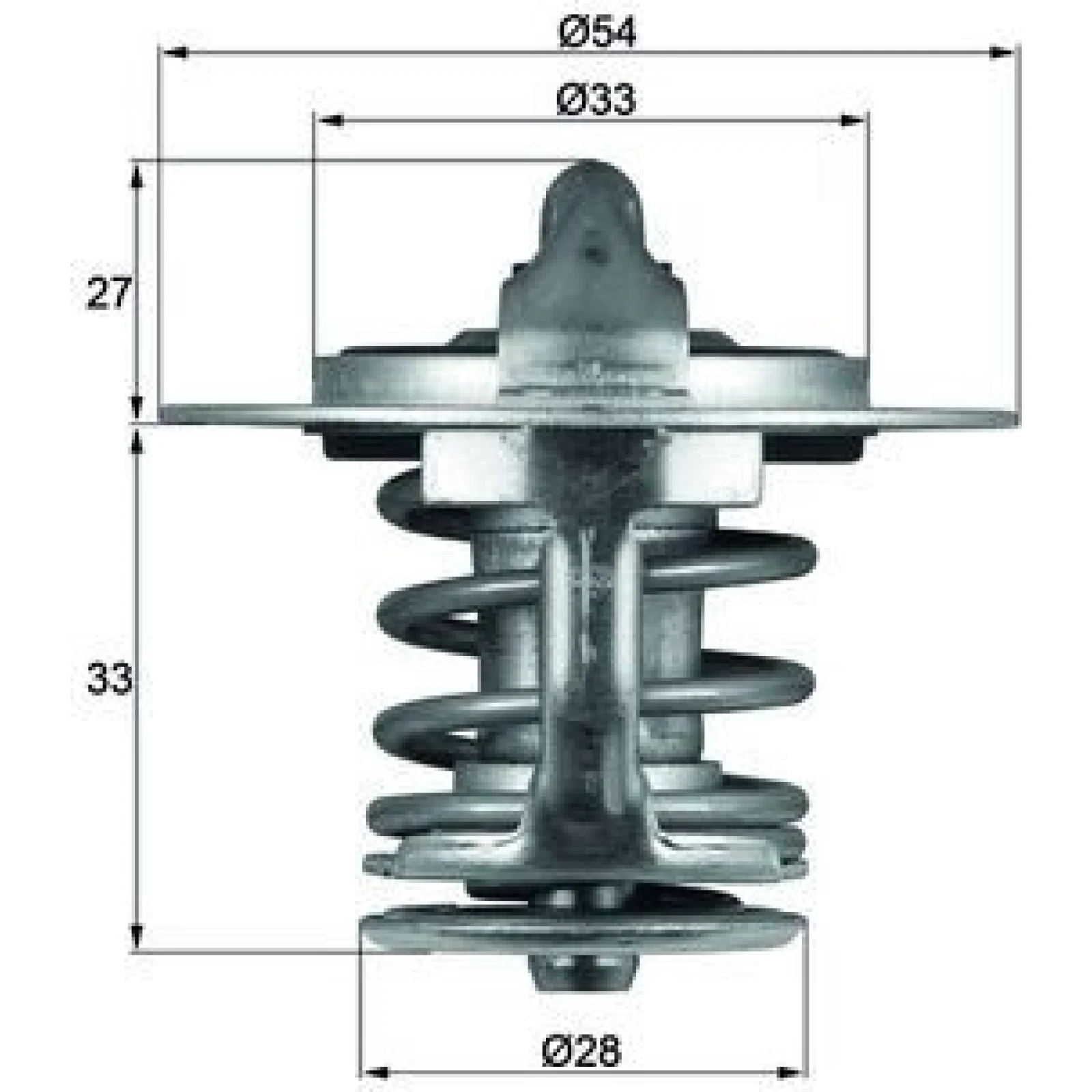 Thermostat, Kühlmittel TX 84 77