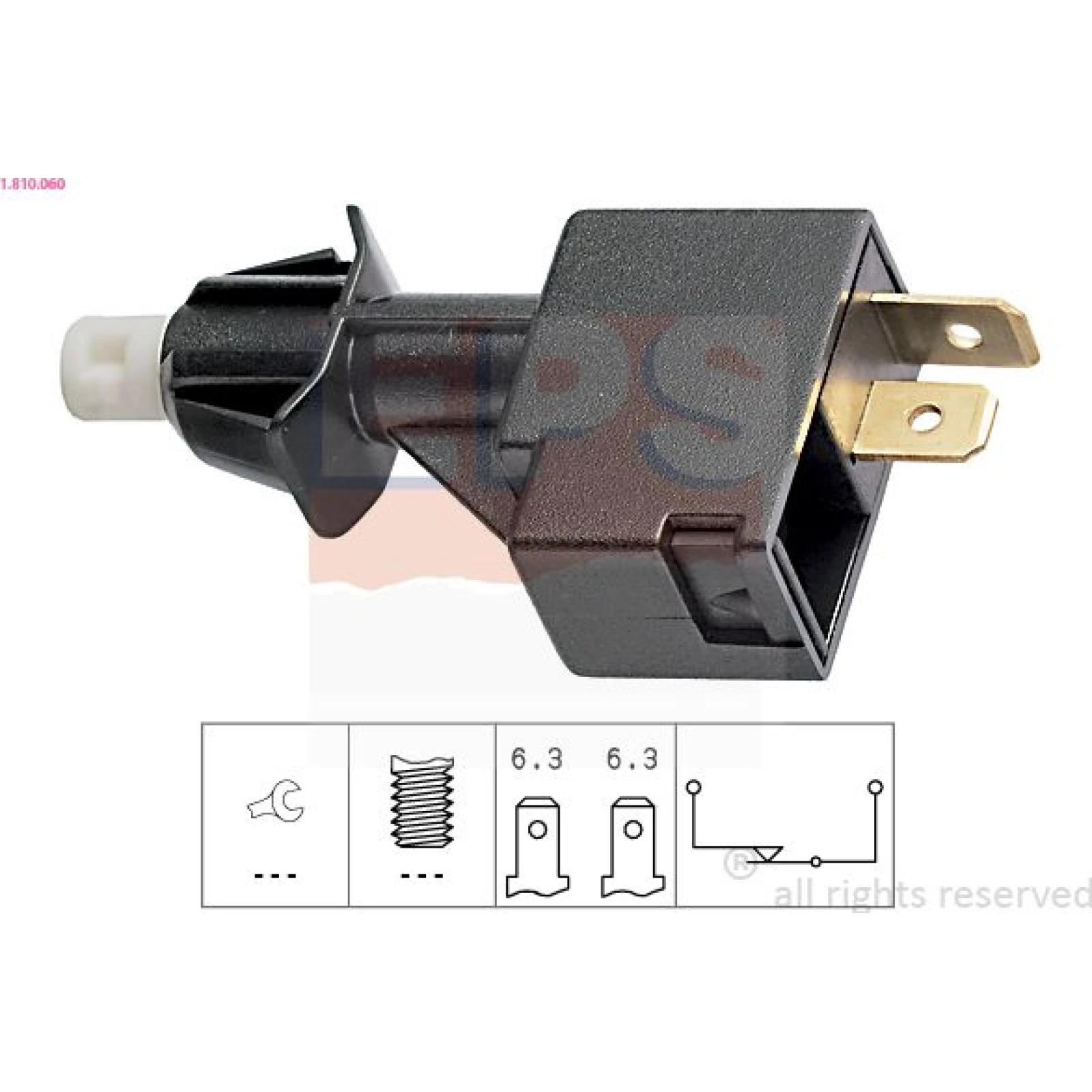 EPS Bremslichtschalter 1.810.060
