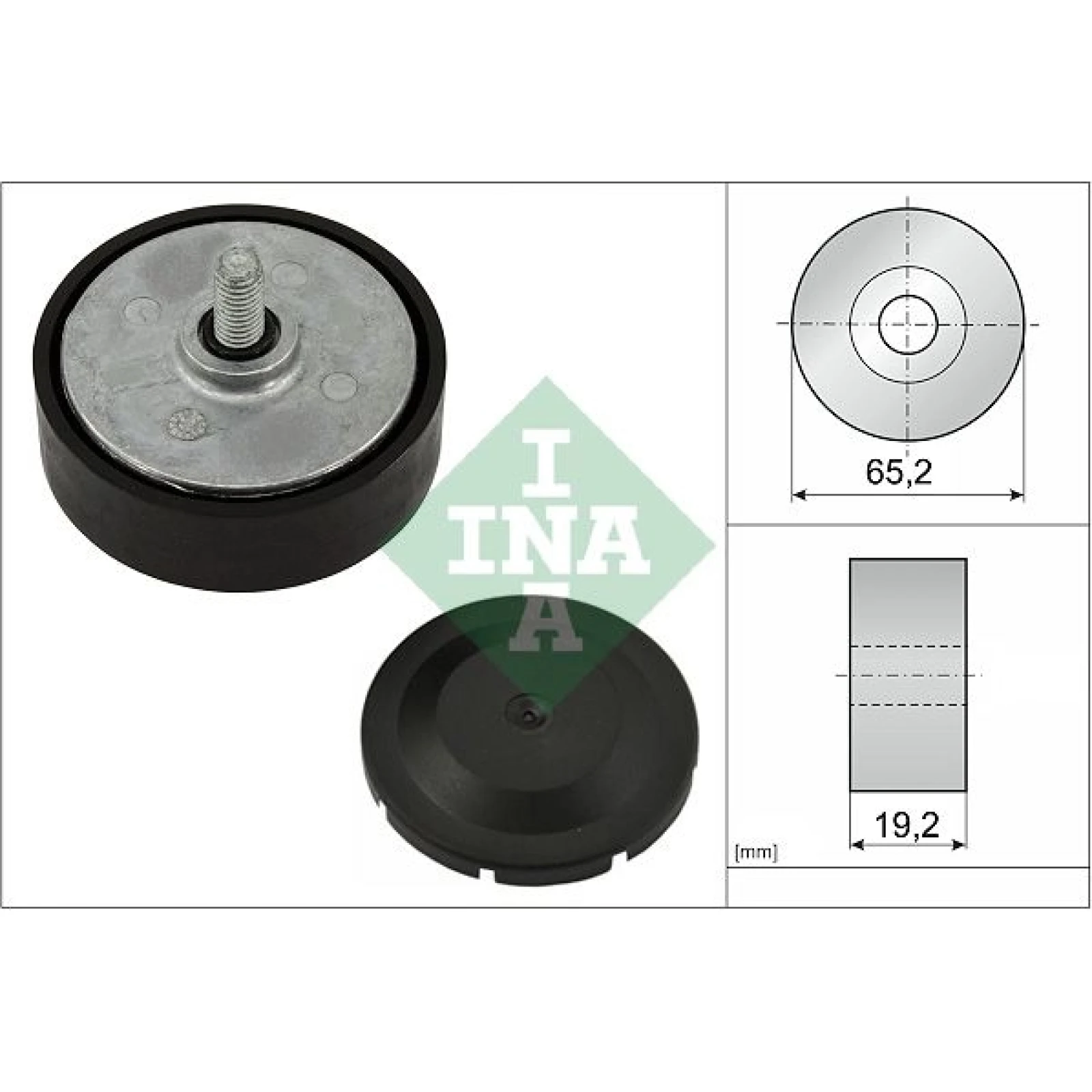 UMLENK-/FÜHRUNGSROLLE, KEILRIPPENRIEMEN 532114210