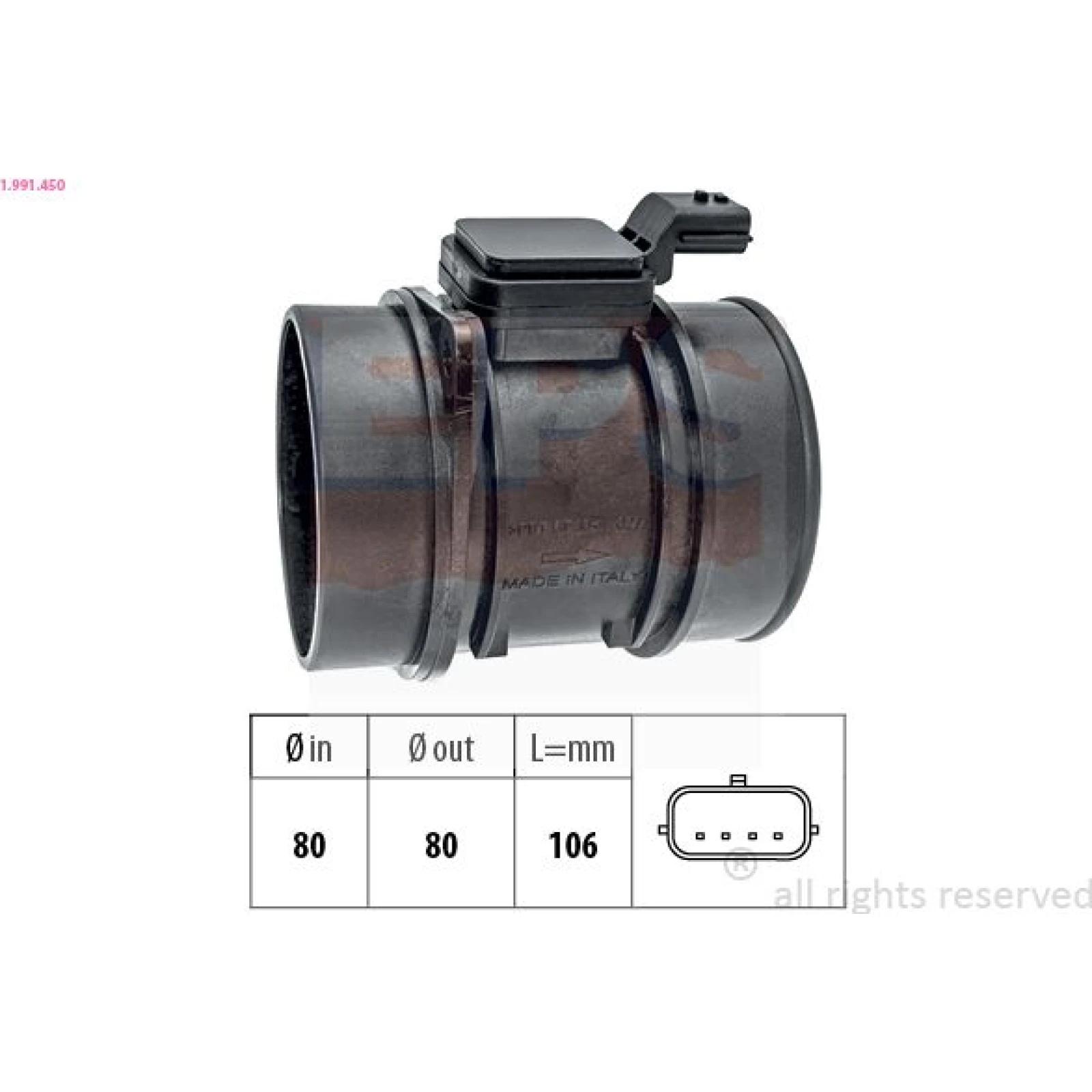 EPS Luftmassenmesser 1.991.450