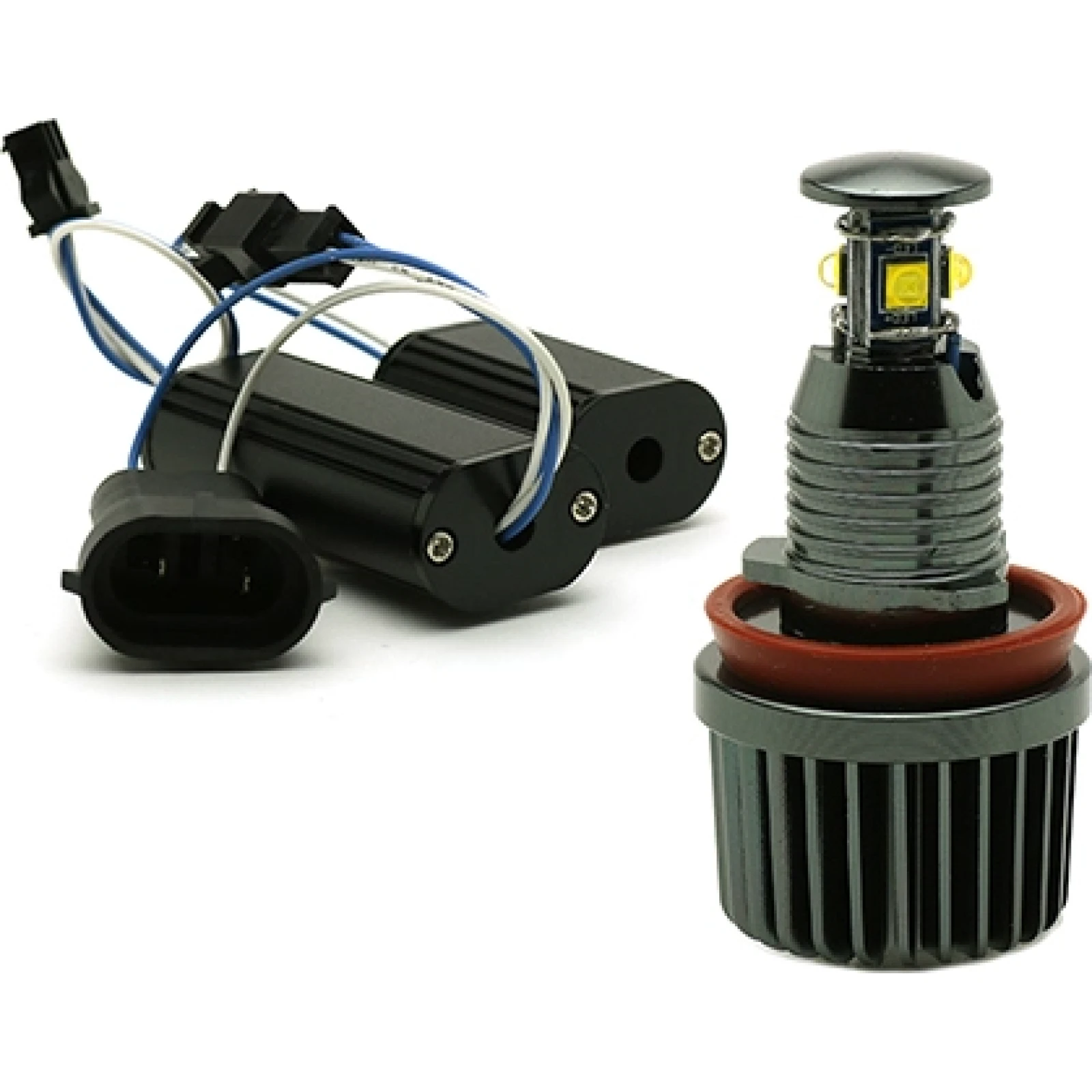 LED Angel Eyes Lampen BMW H8 40W Weiß 1001