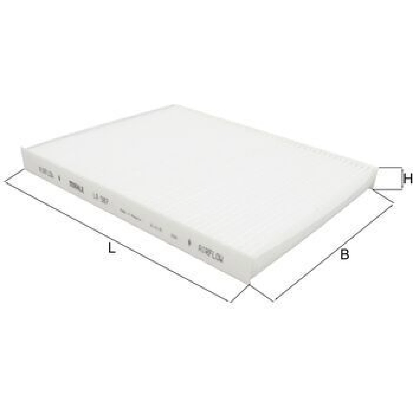 MAHLE Filter, Innenraumluft LA 587