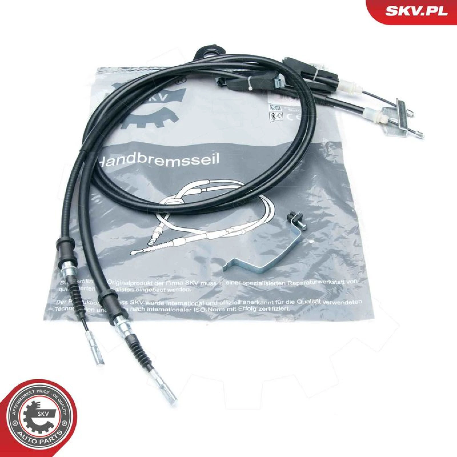 SKV GERMANY Handbremsseil Seilzug Festellbremse 25SKV178