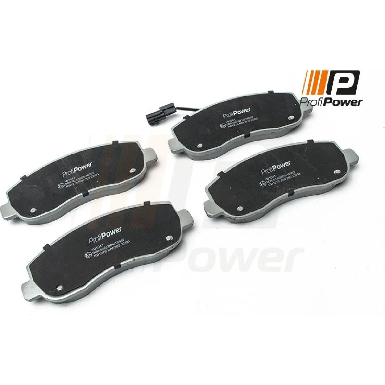 PROFIPOWER Bremsbelagsatz, Scheibenbremse 1B1041