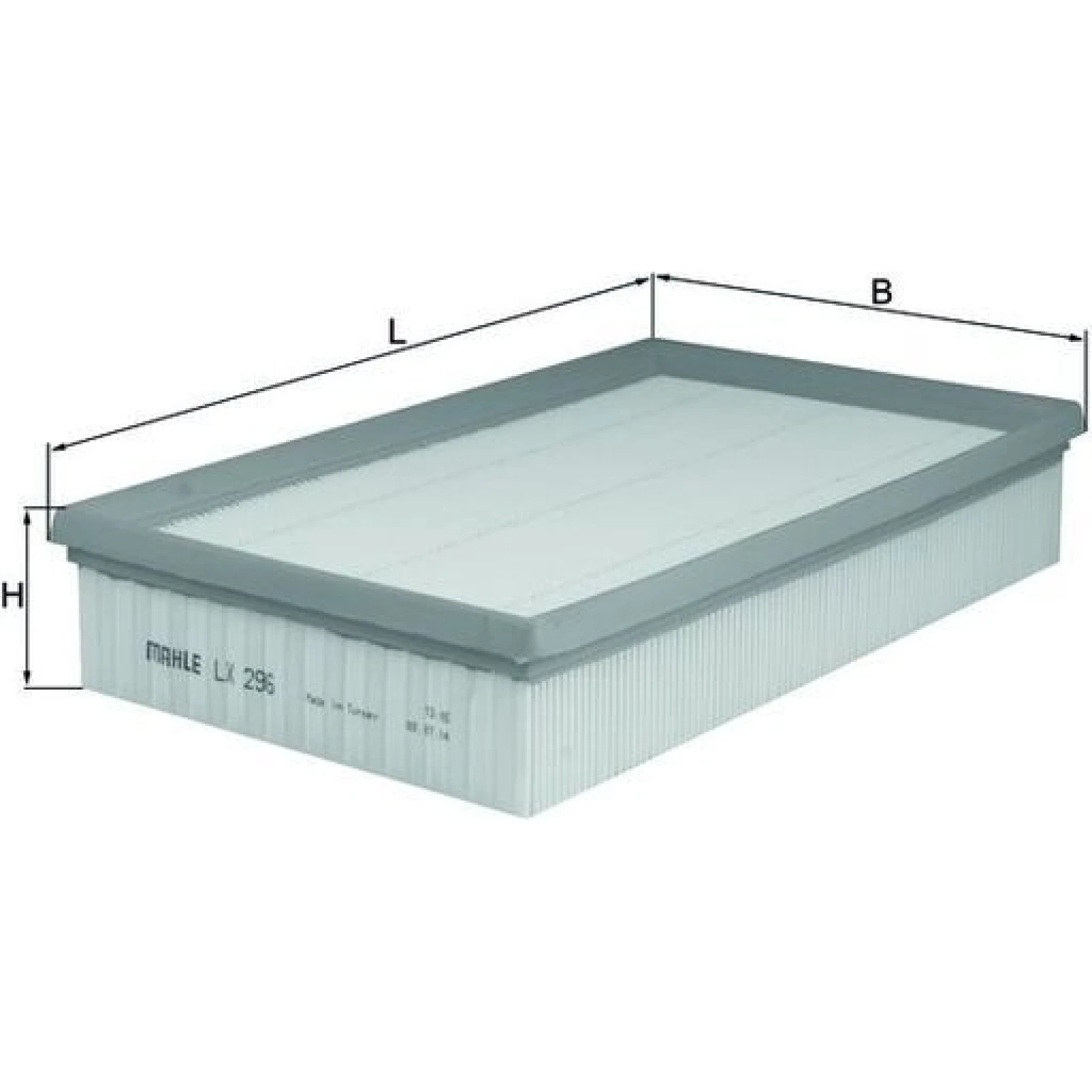 MAHLE Luftfilter LX 296