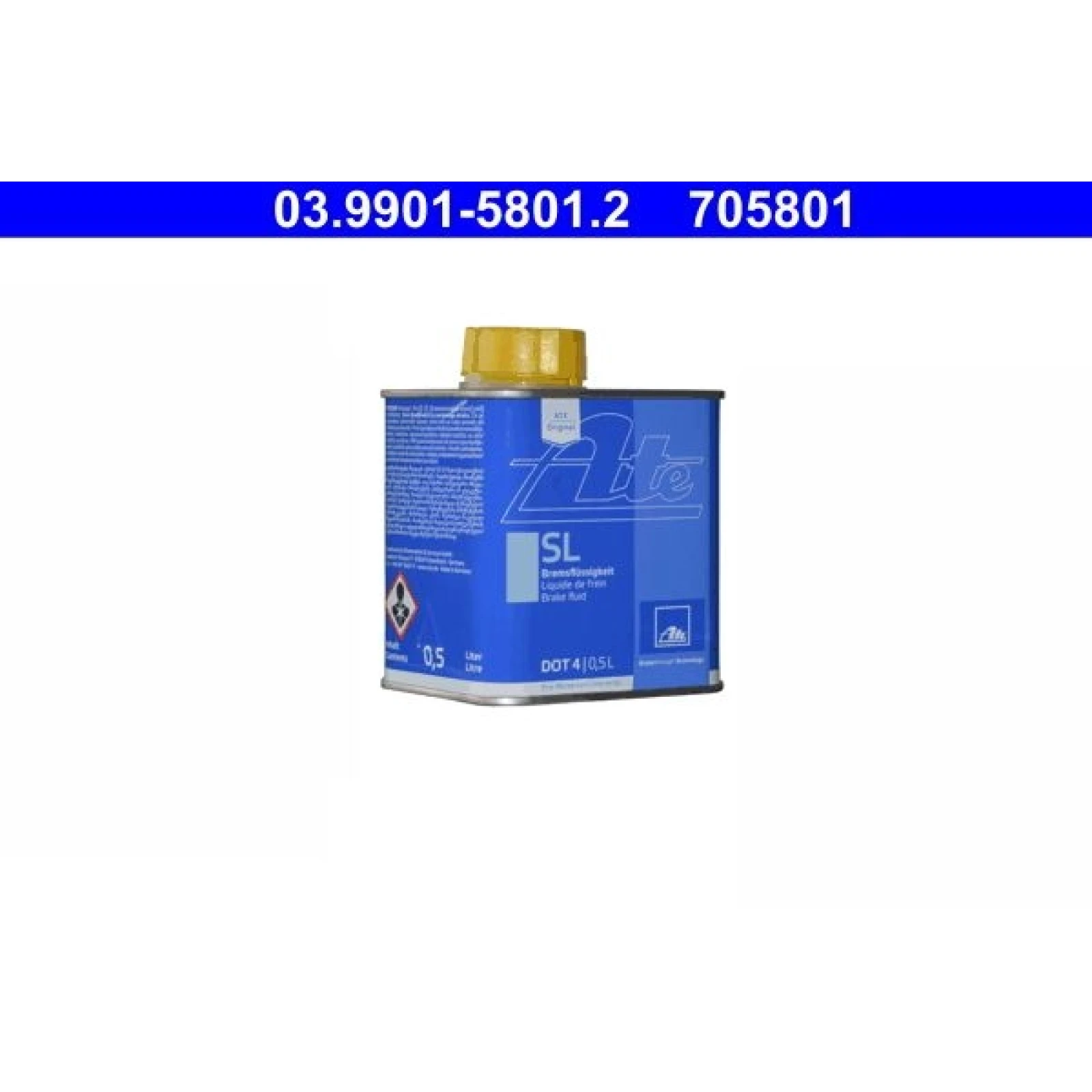 Bremsflüssigkeit SL DOT4 0,5l 03.9901-5801.2